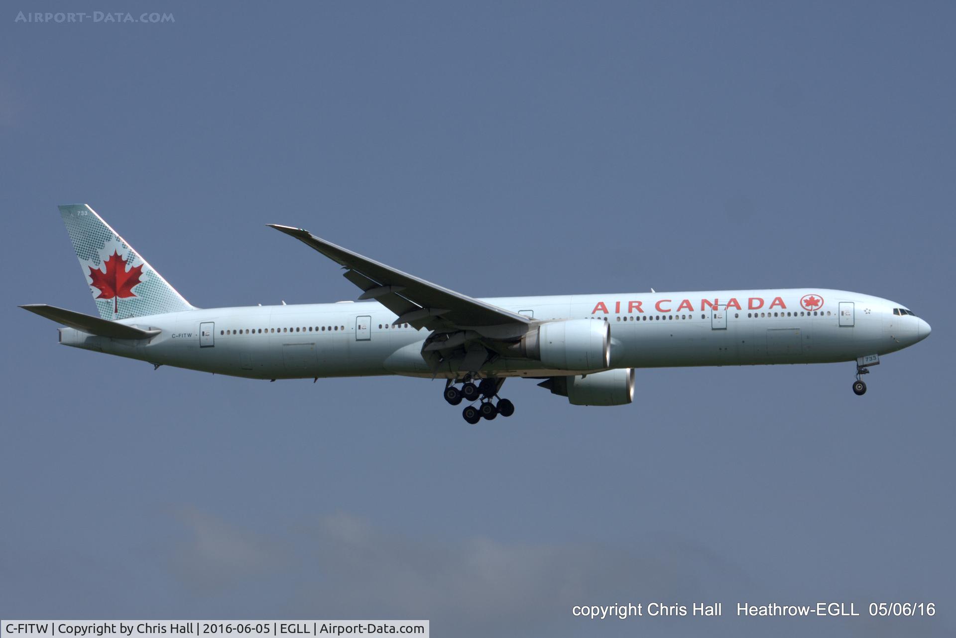C-FITW, 2007 Boeing 777-333/ER C/N 35298, Air Canada