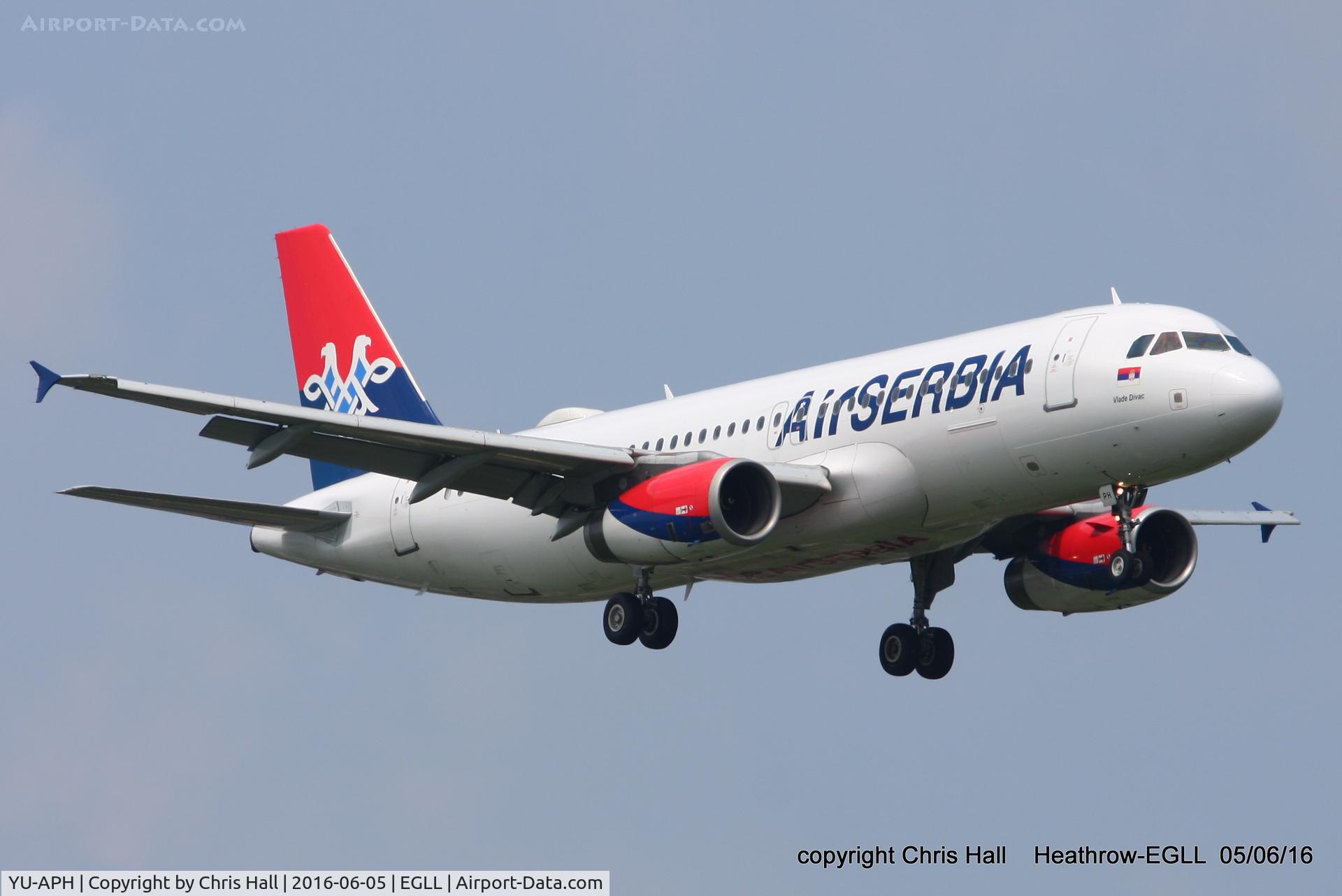 YU-APH, 2005 Airbus A320-232 C/N 2645, Air Serbia
