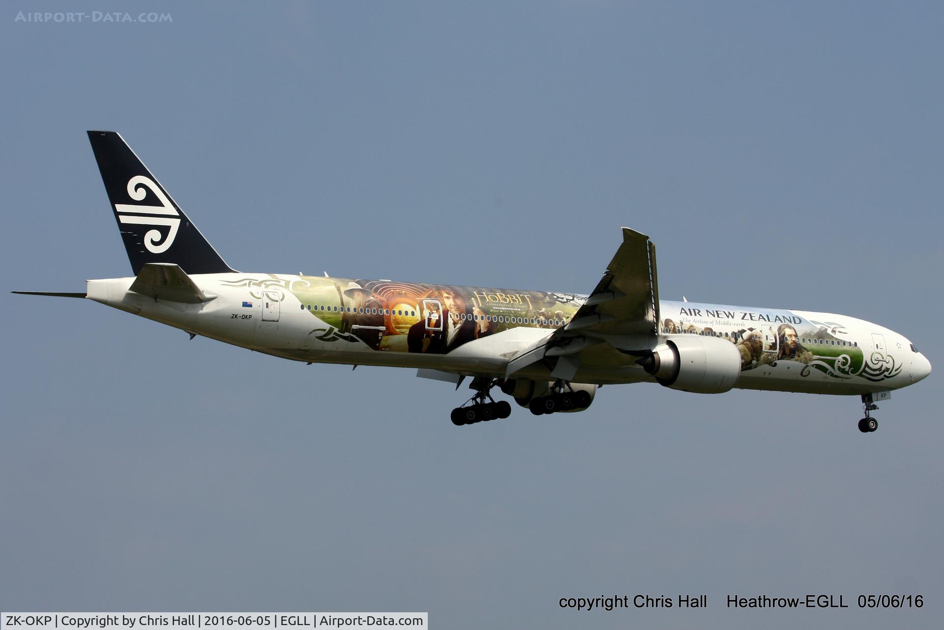 ZK-OKP, 2011 Boeing 777-306/ER C/N 39041, Air New Zealand