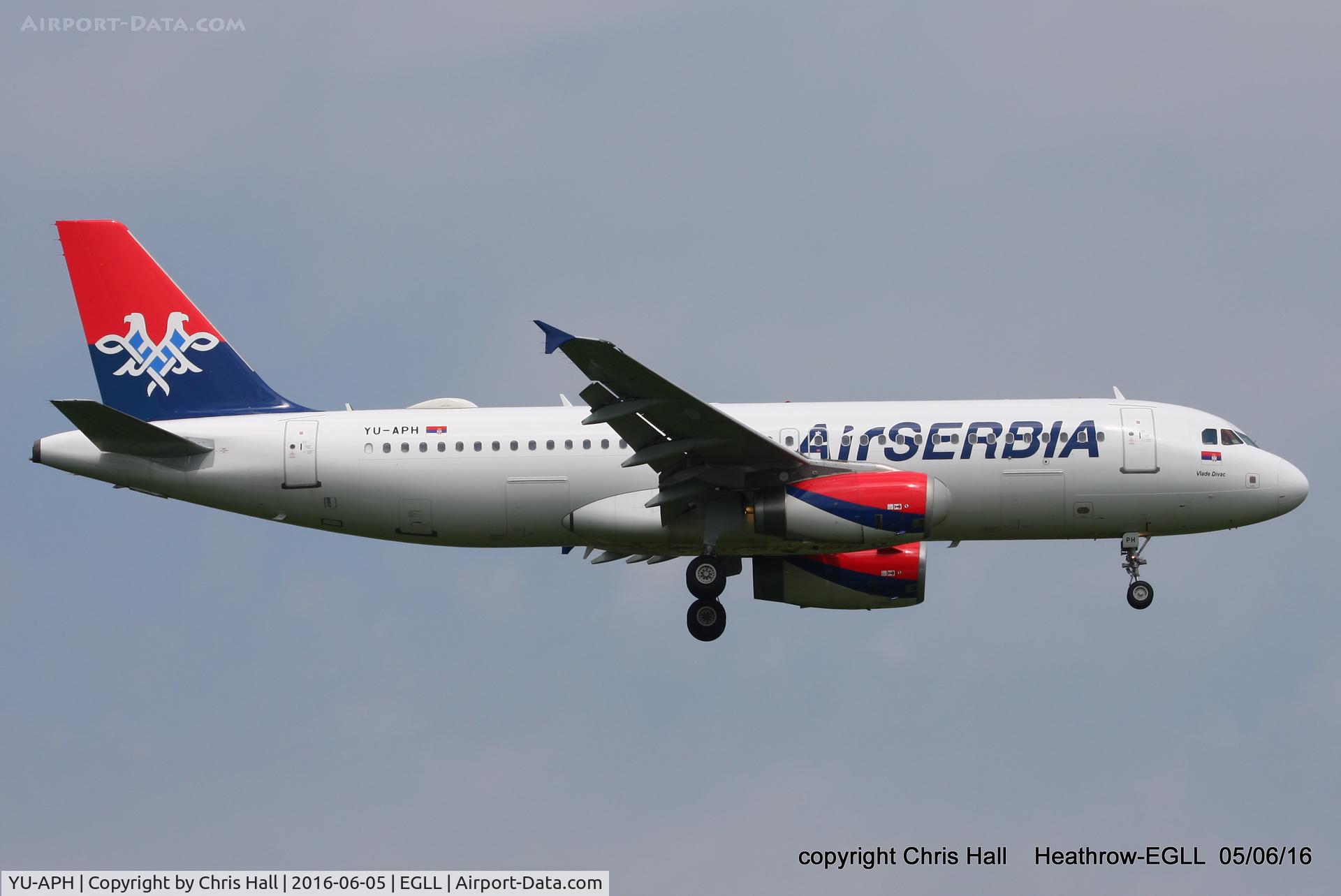 YU-APH, 2005 Airbus A320-232 C/N 2645, Air Serbia