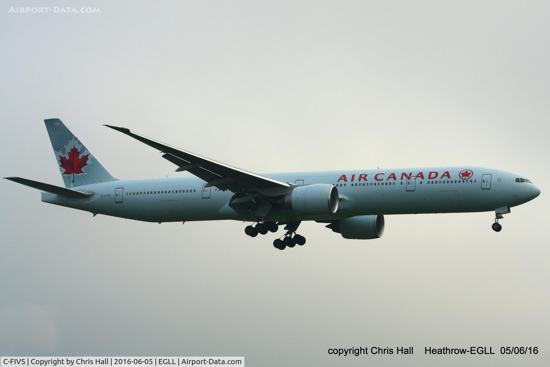C-FIVS, 2009 Boeing 777-333/ER C/N 35784, Air Canada