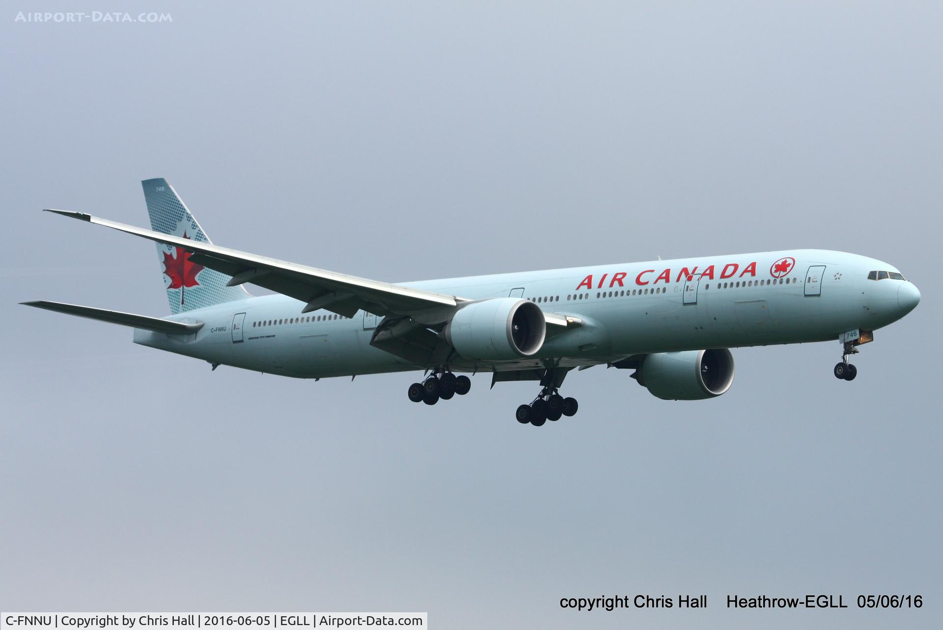 C-FNNU, 2013 Boeing 777-333/ER C/N 43249, Air Canada