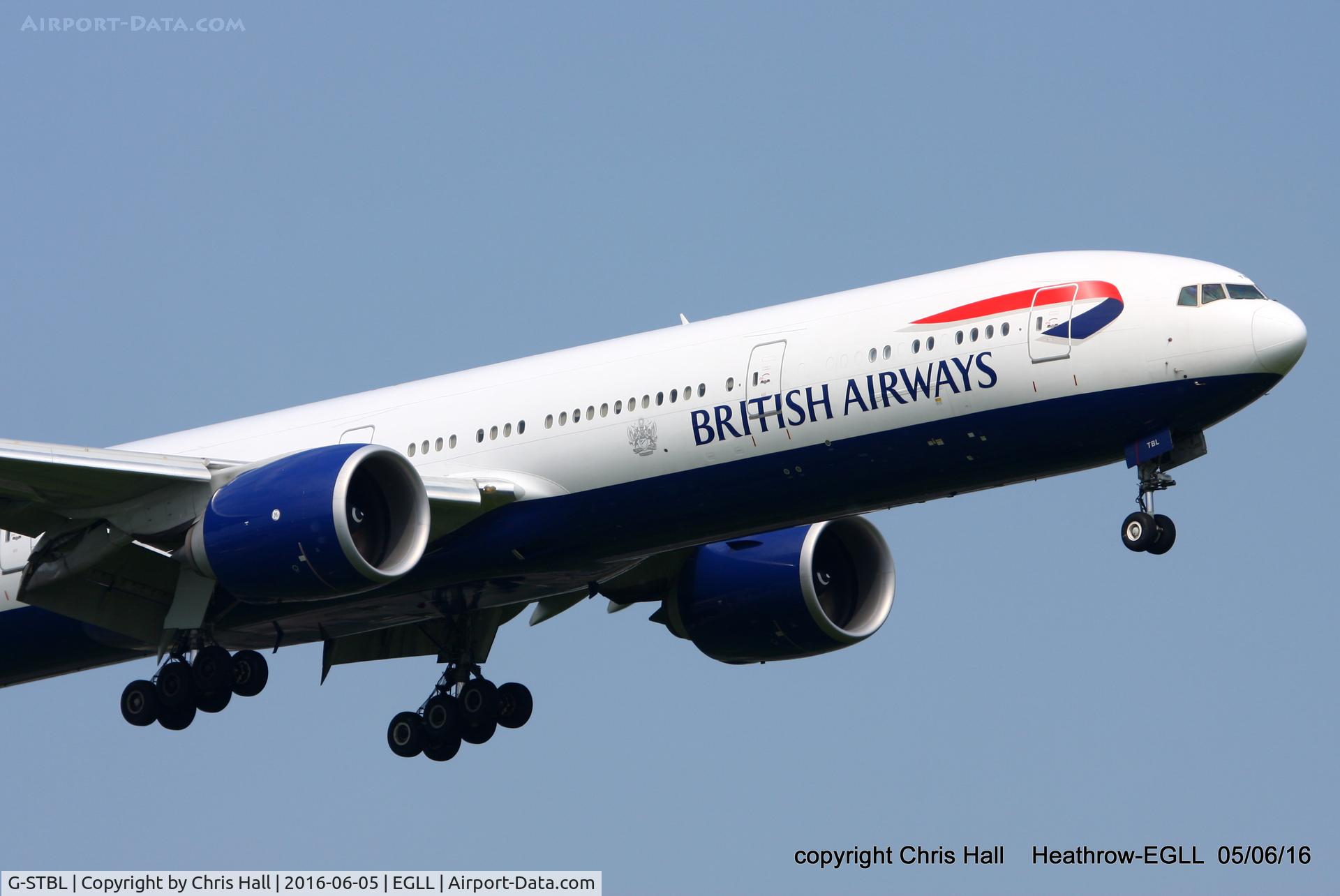 G-STBL, 2014 Boeing 777-336/ER C/N 42124, British Airways