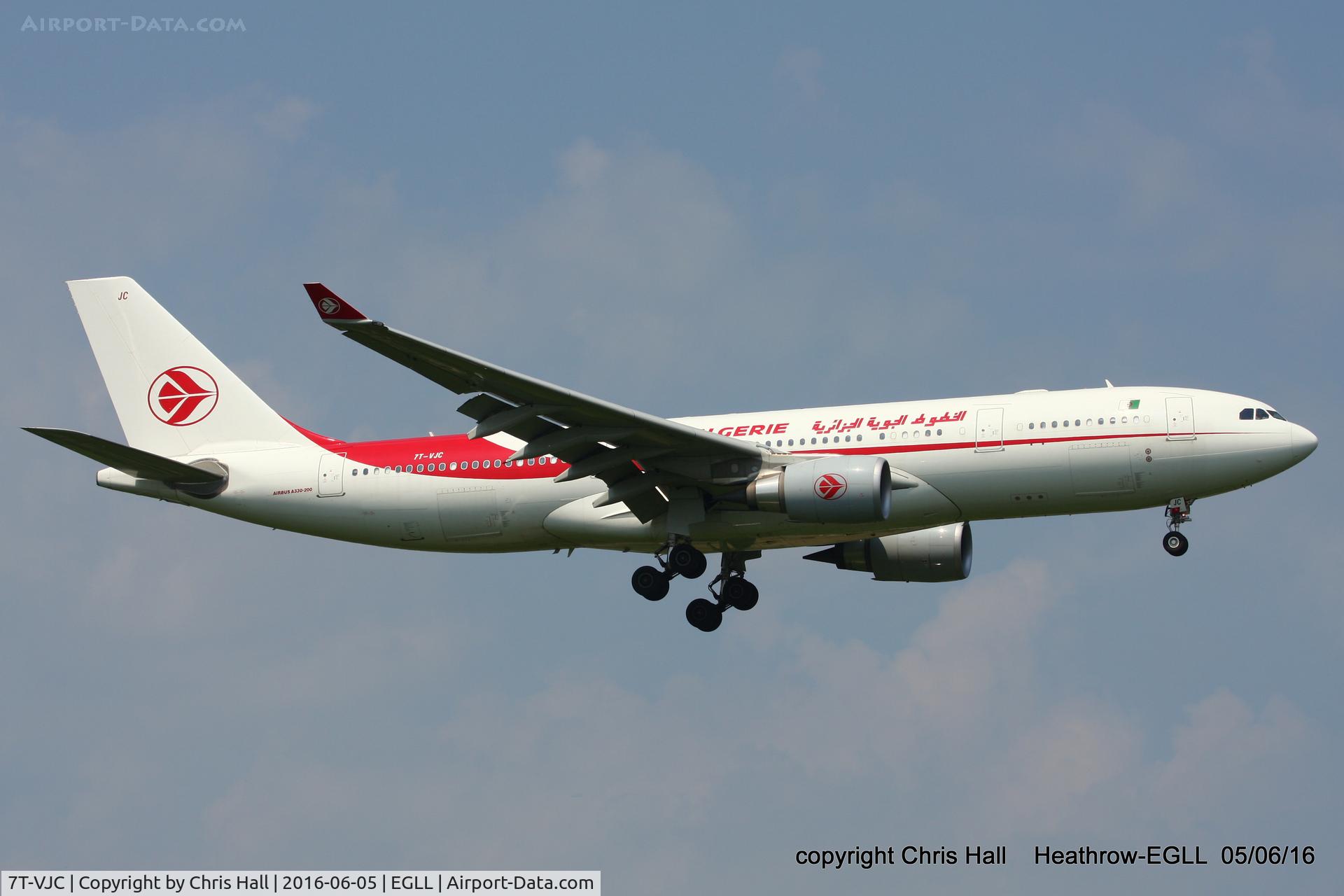 7T-VJC, 2015 Airbus A330-202 C/N 1649, Air Algérie