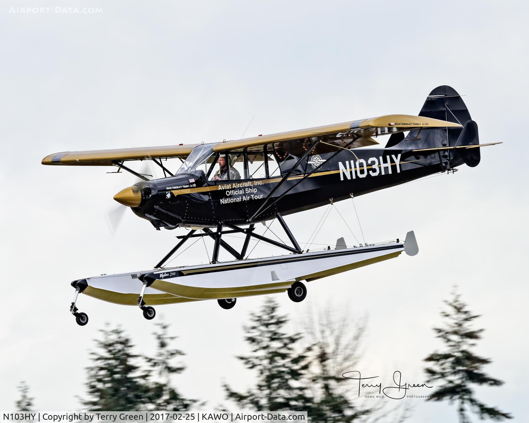 N103HY, 2003 Aviat A-1B Husky C/N 2241, KAWO