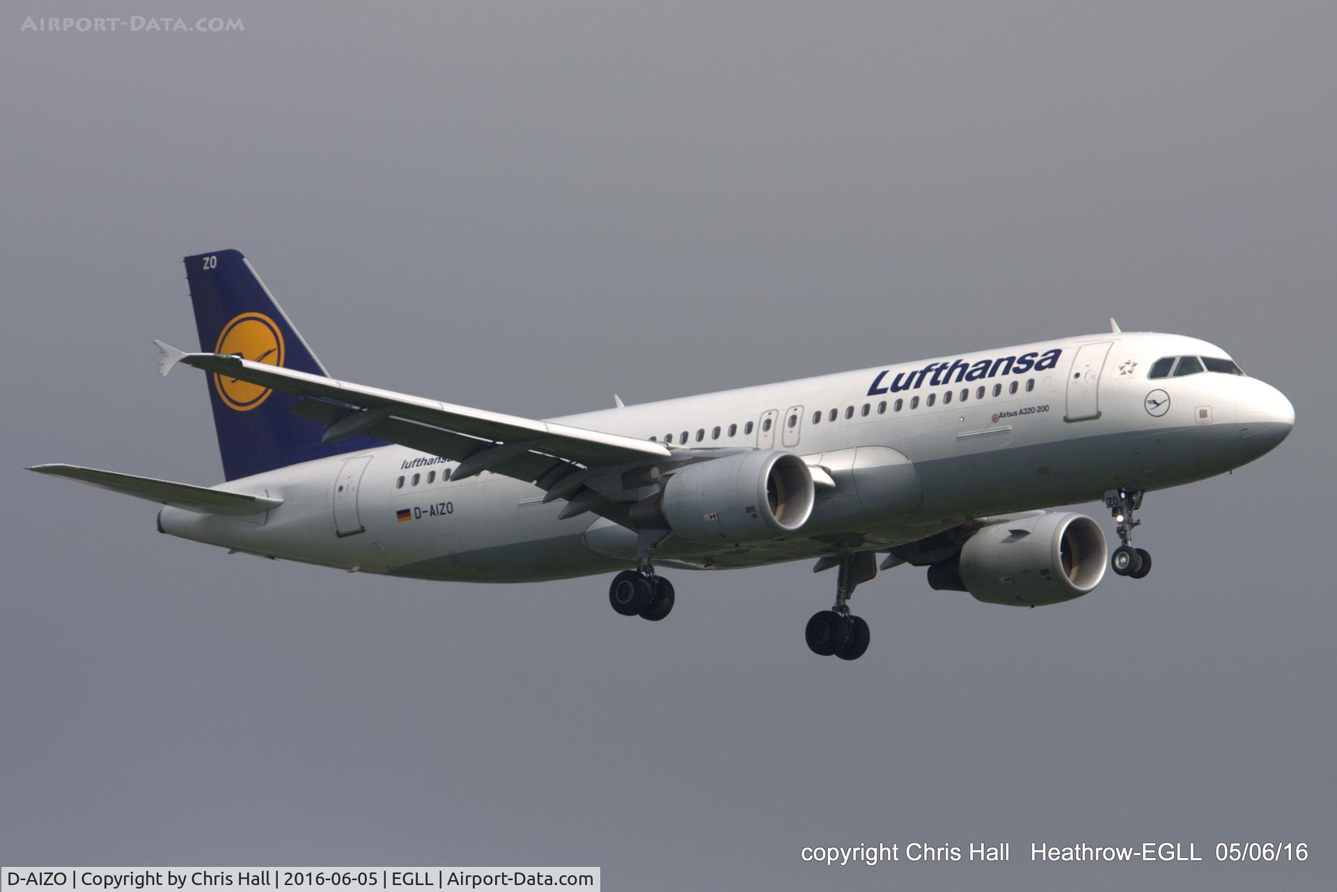 D-AIZO, 2012 Airbus A320-214 C/N 5441, Lufthansa