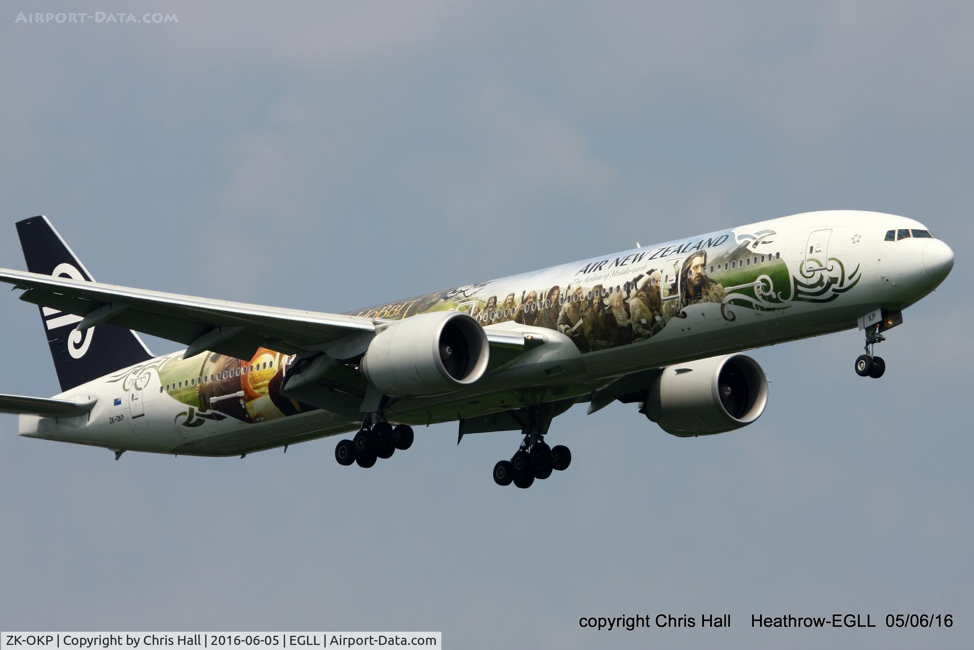 ZK-OKP, 2011 Boeing 777-306/ER C/N 39041, Air New Zealand