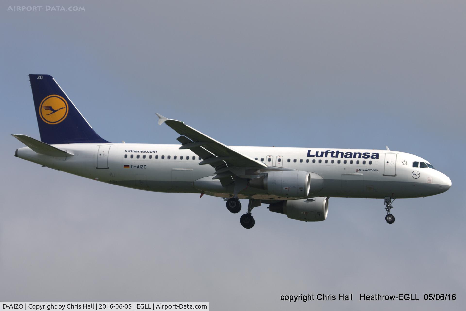 D-AIZO, 2012 Airbus A320-214 C/N 5441, Lufthansa