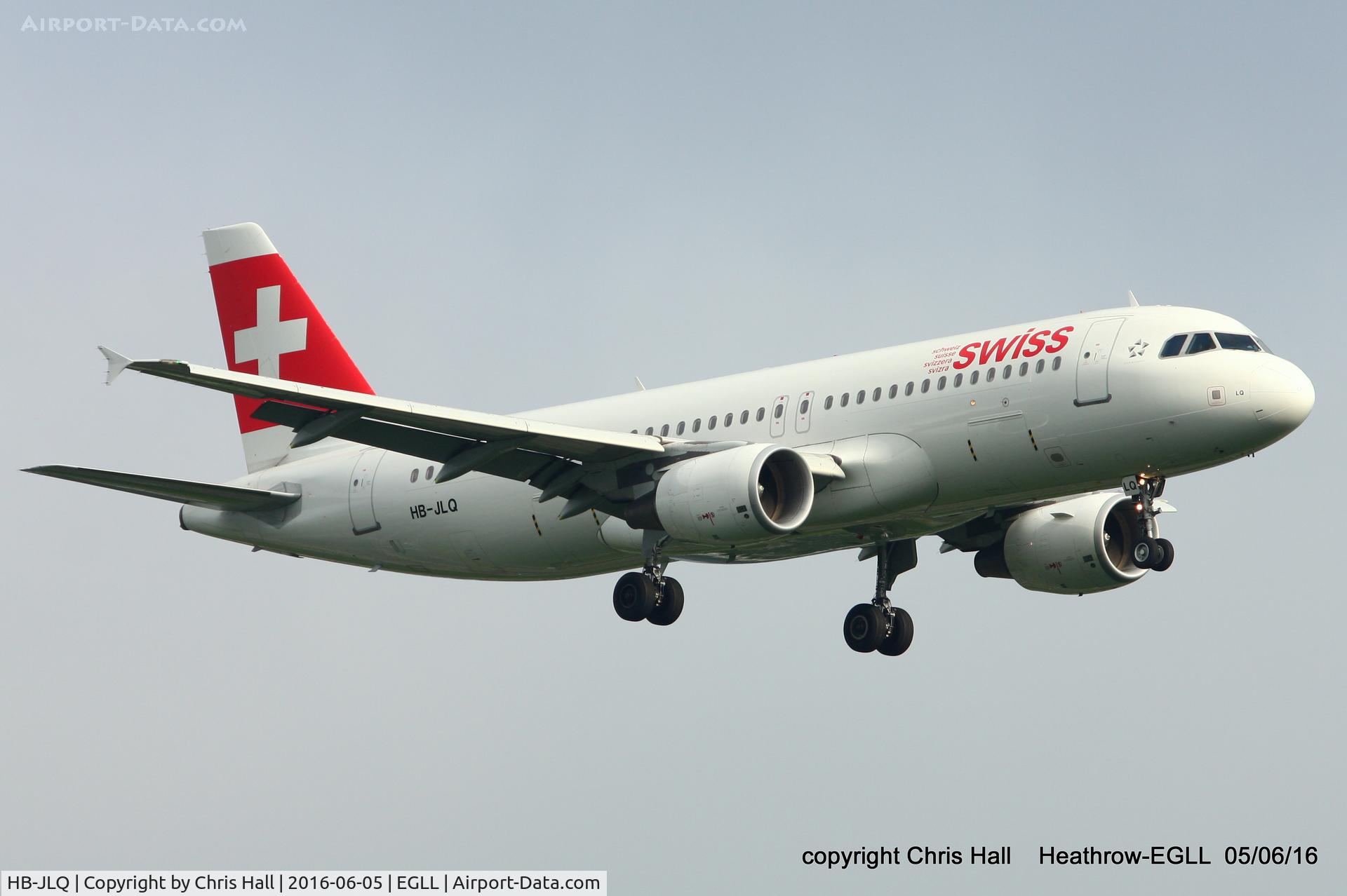 HB-JLQ, 2011 Airbus A320-214 C/N 4673, Swiss