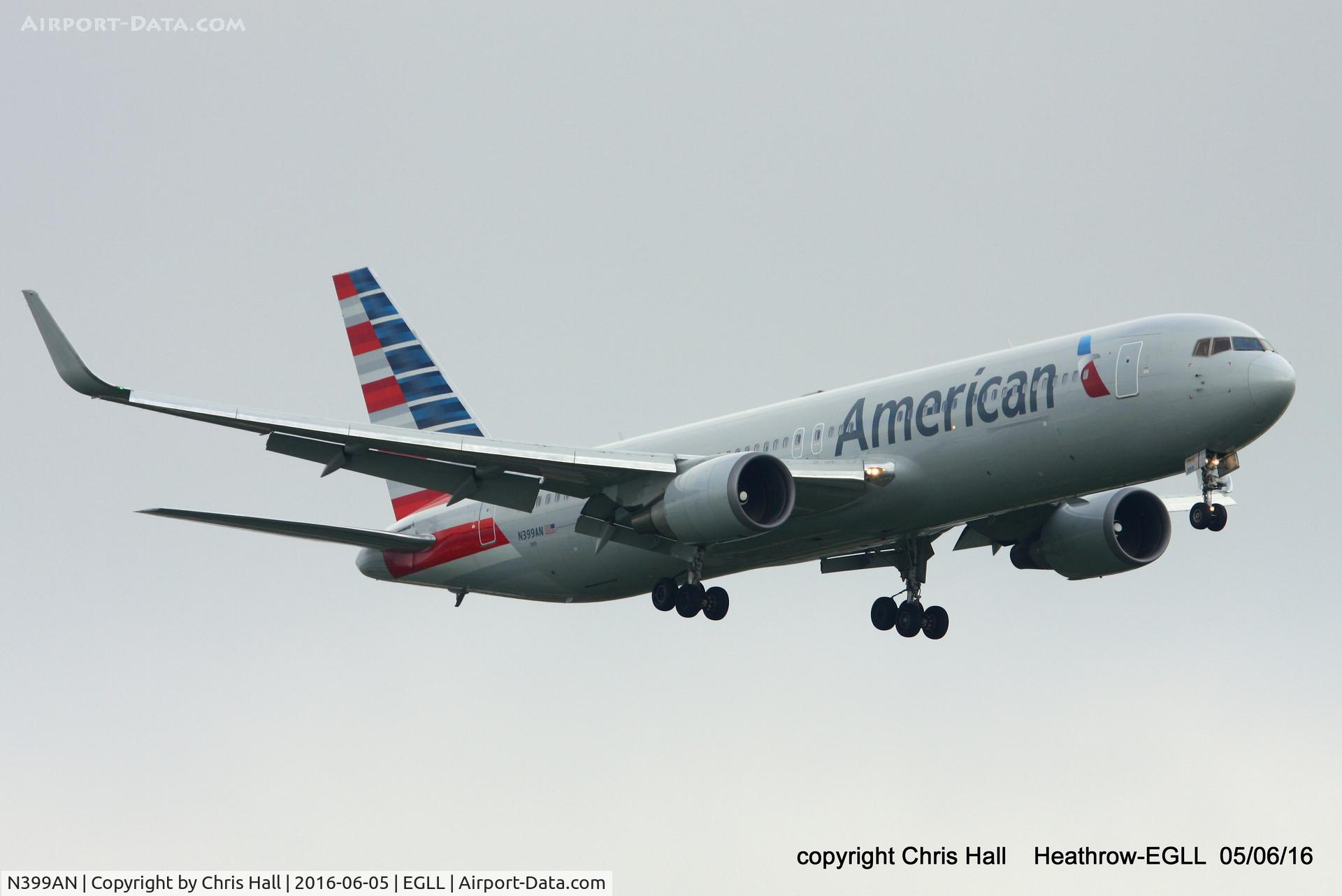 N399AN, 1999 Boeing 767-323/ER(BDSF) C/N 29606, American Airlines