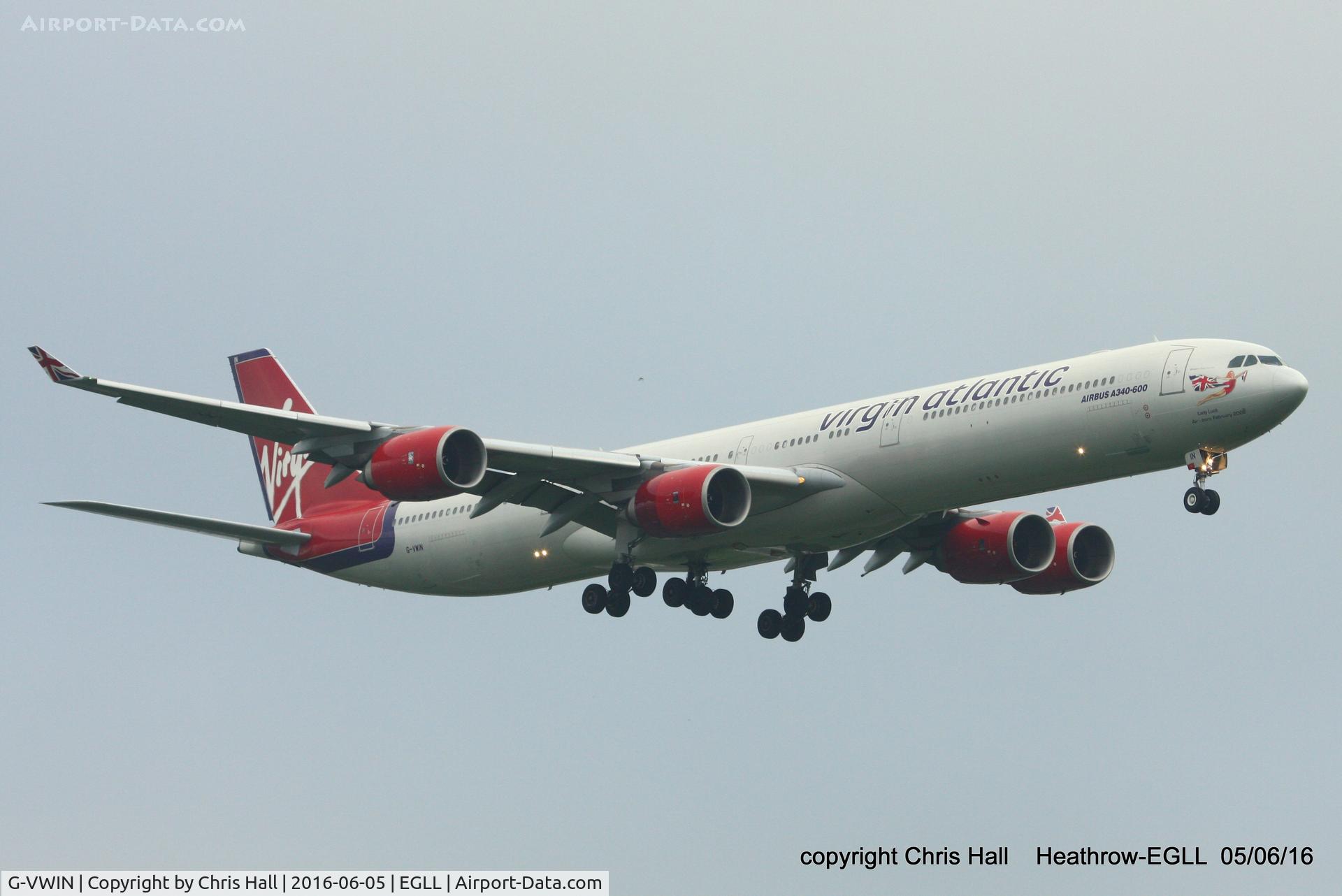 G-VWIN, 2006 Airbus A340-642 C/N 736, Virgin Atlantic