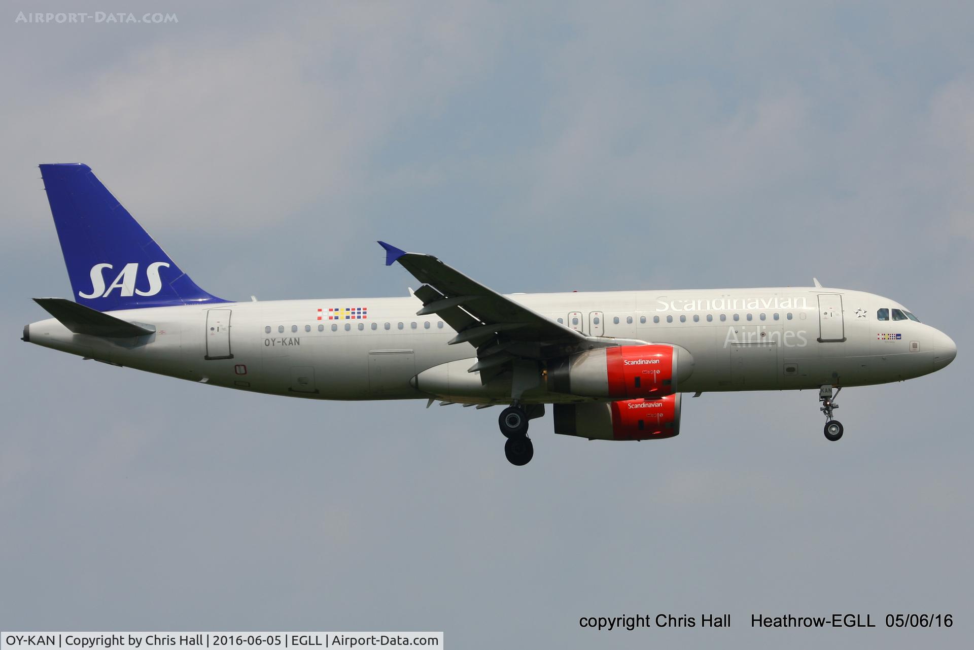 OY-KAN, 2006 Airbus A320-232 C/N 2958, SAS Scandinavian Airlines