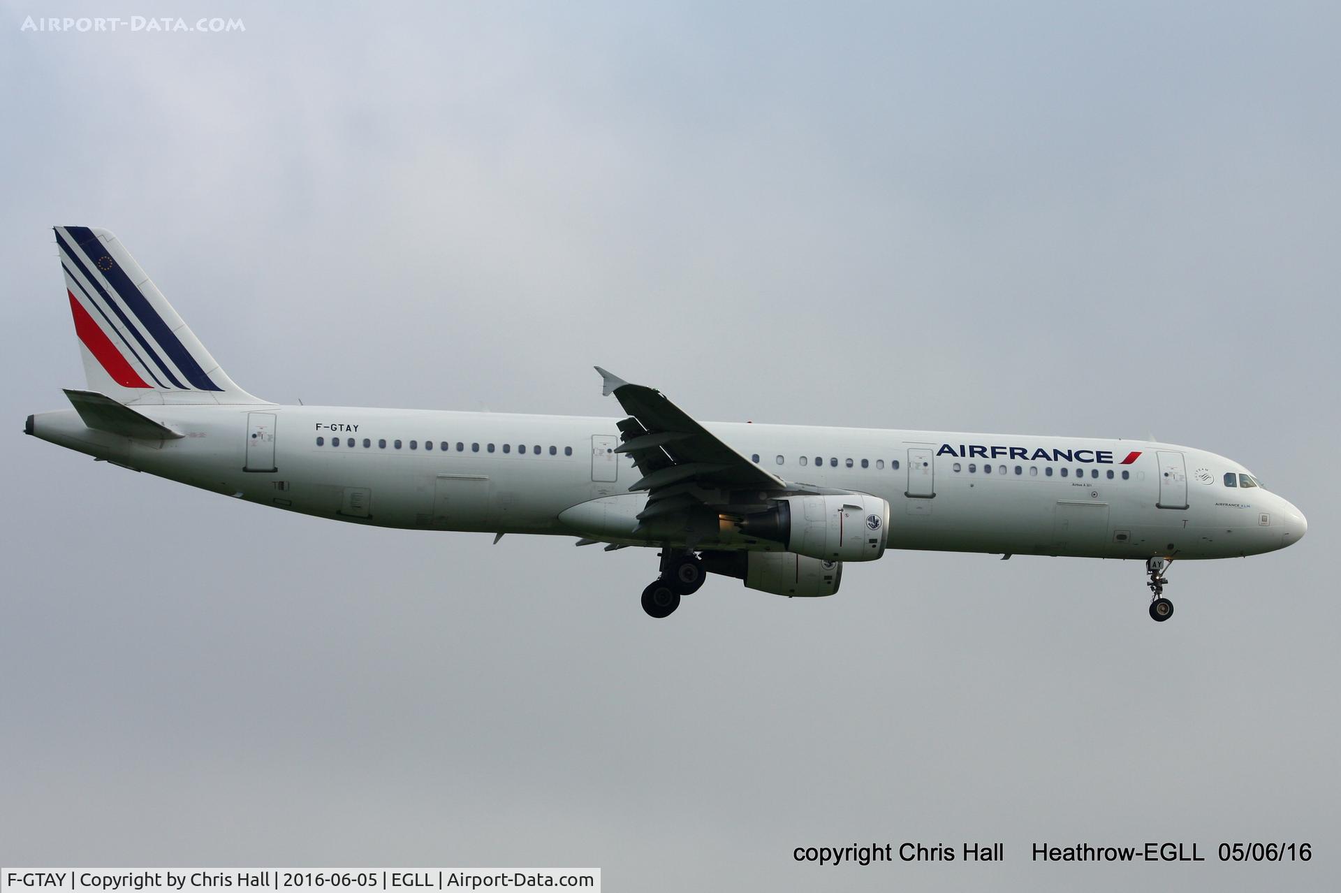 F-GTAY, 2010 Airbus A321-212 C/N 4251, Air France