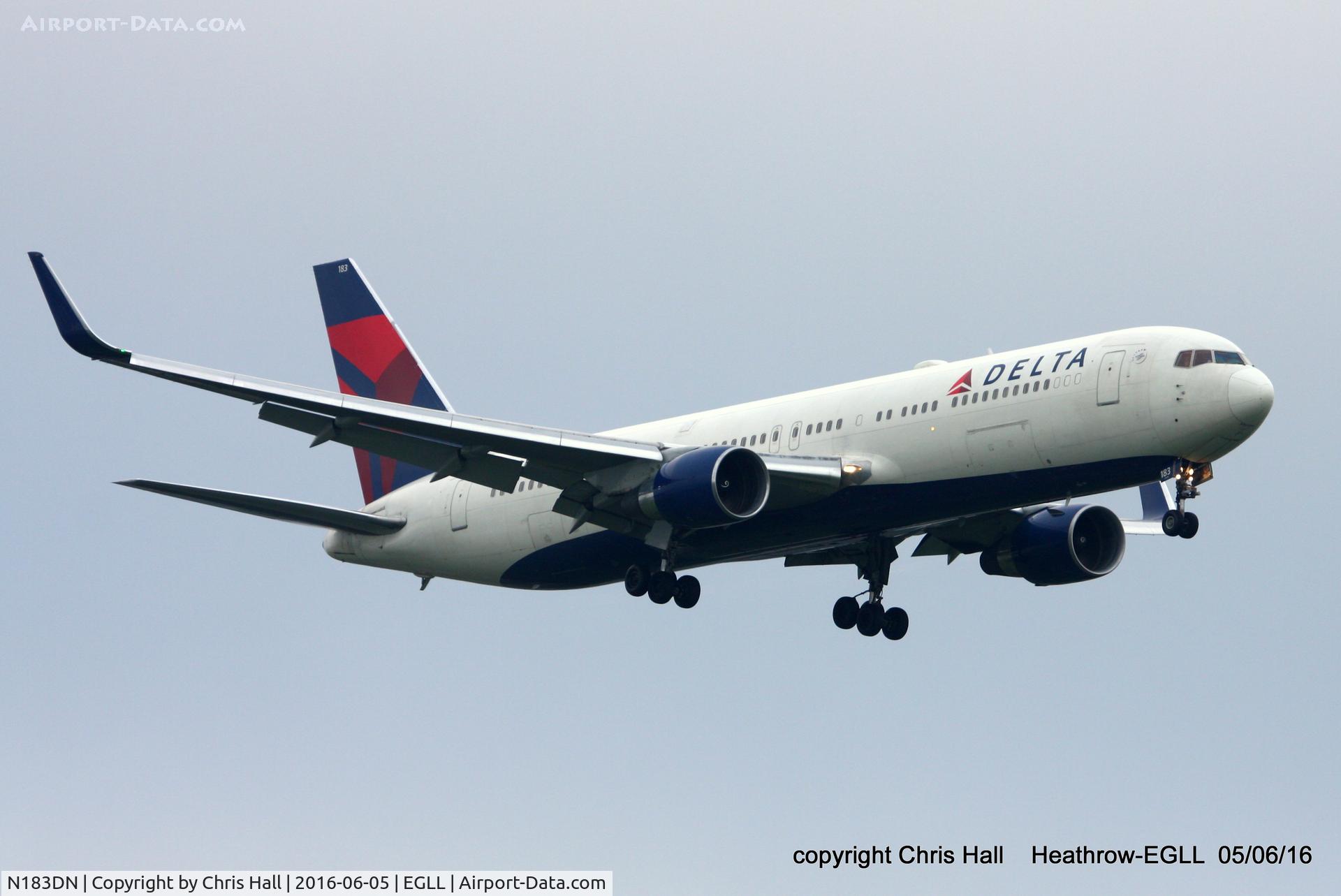 N183DN, 1993 Boeing 767-332 C/N 27110, Delta