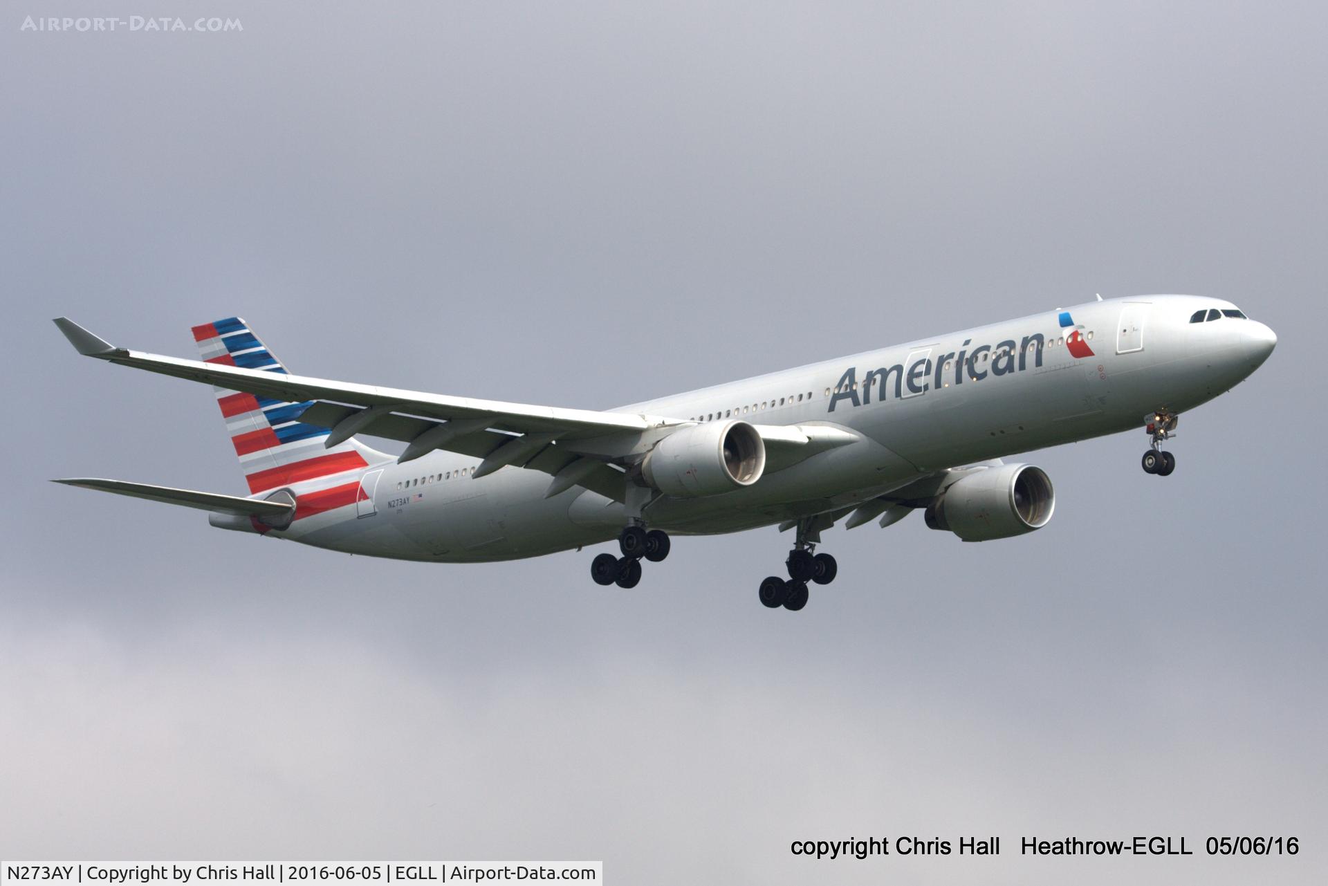 N273AY, 2000 Airbus A330-323 C/N 337, American Airlines