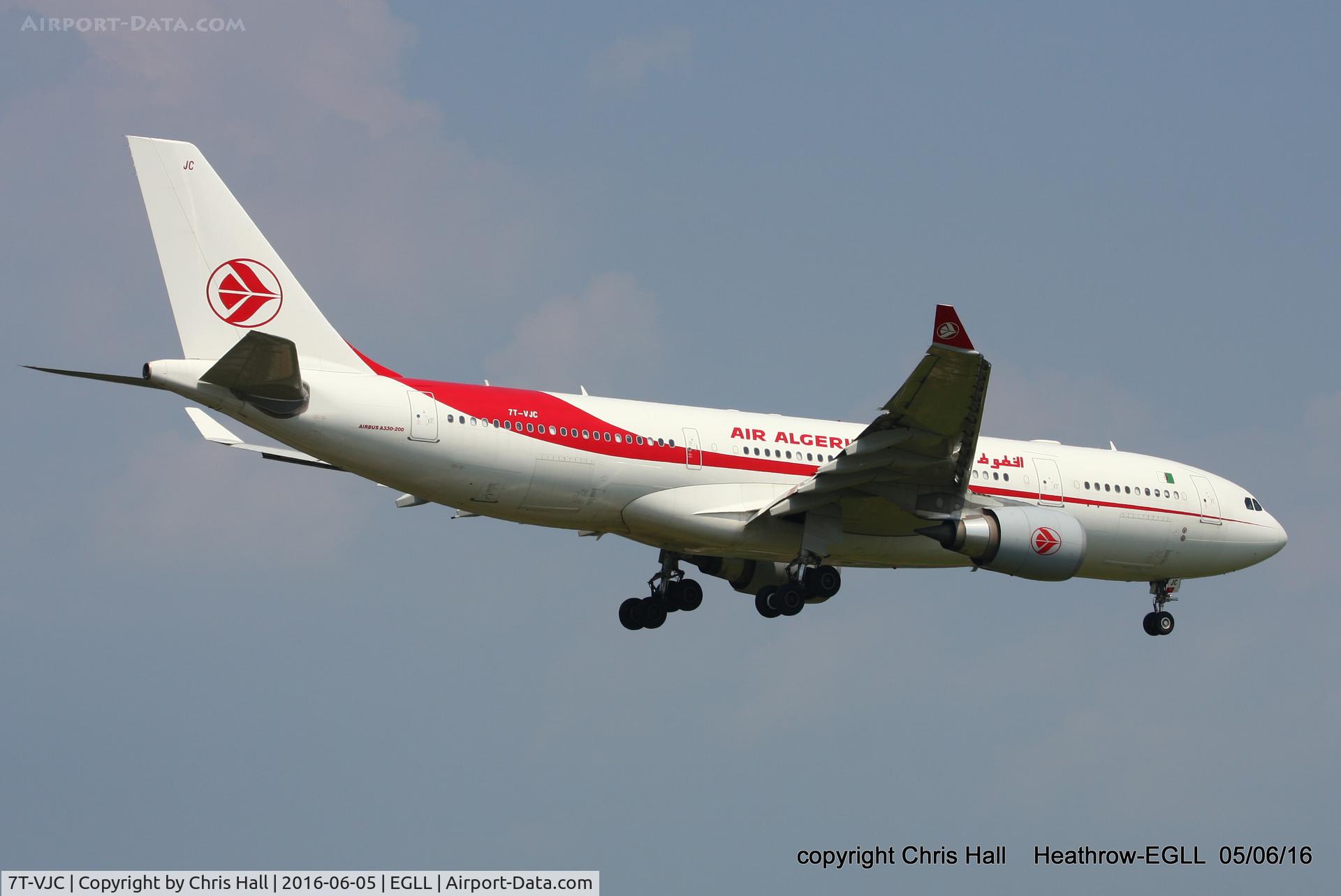 7T-VJC, 2015 Airbus A330-202 C/N 1649, Air Algérie