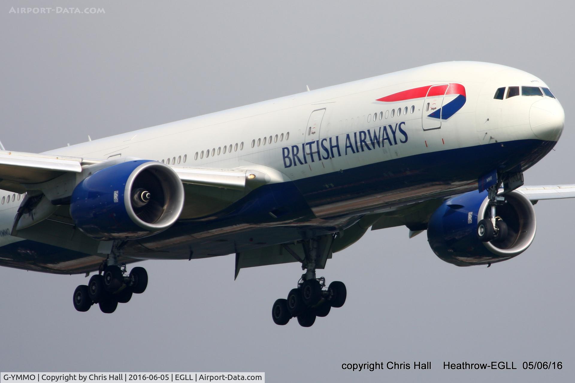 G-YMMO, 2001 Boeing 777-236 C/N 30317, British Airways