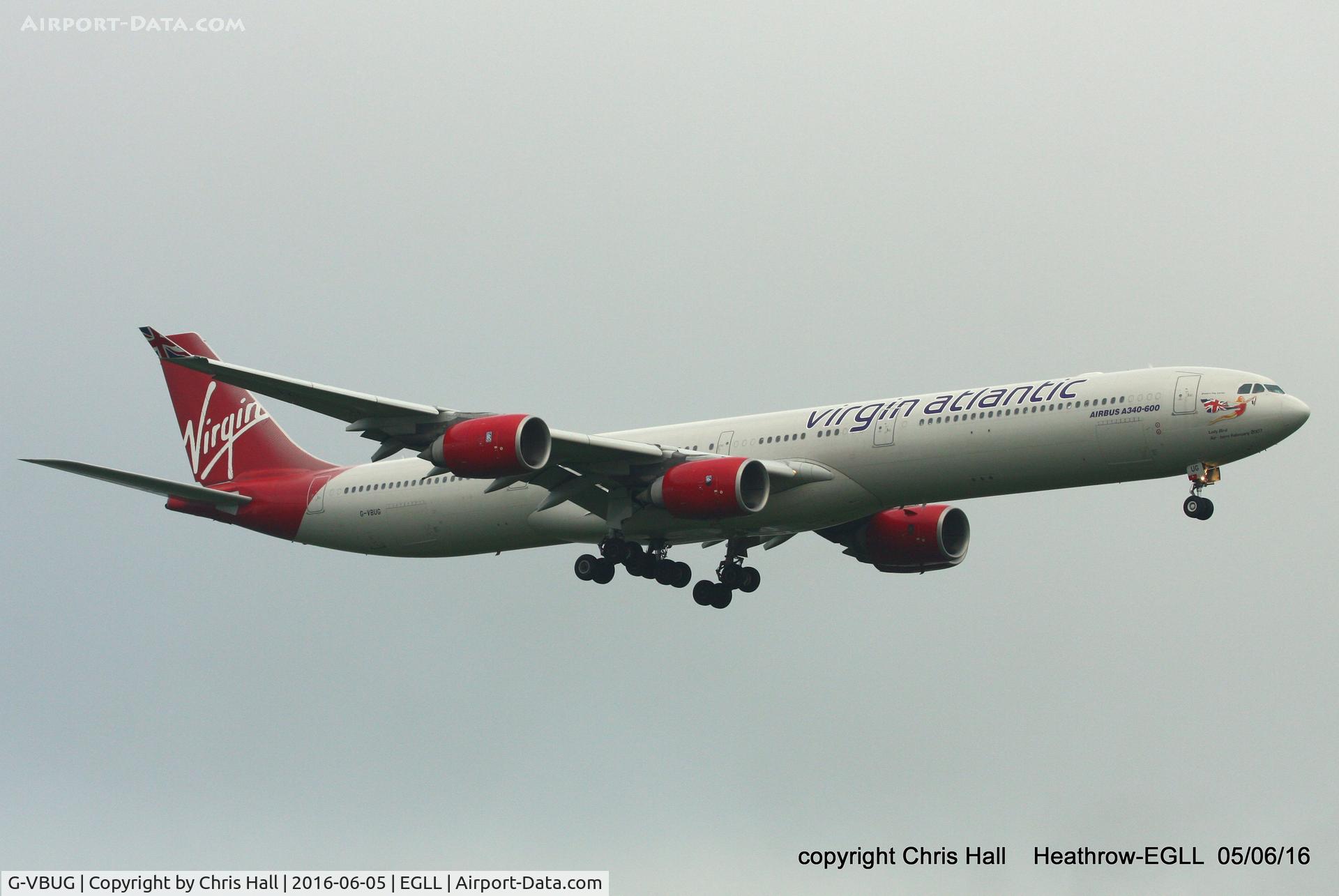 G-VBUG, 2007 Airbus A340-642 C/N 804, Virgin Atlantic