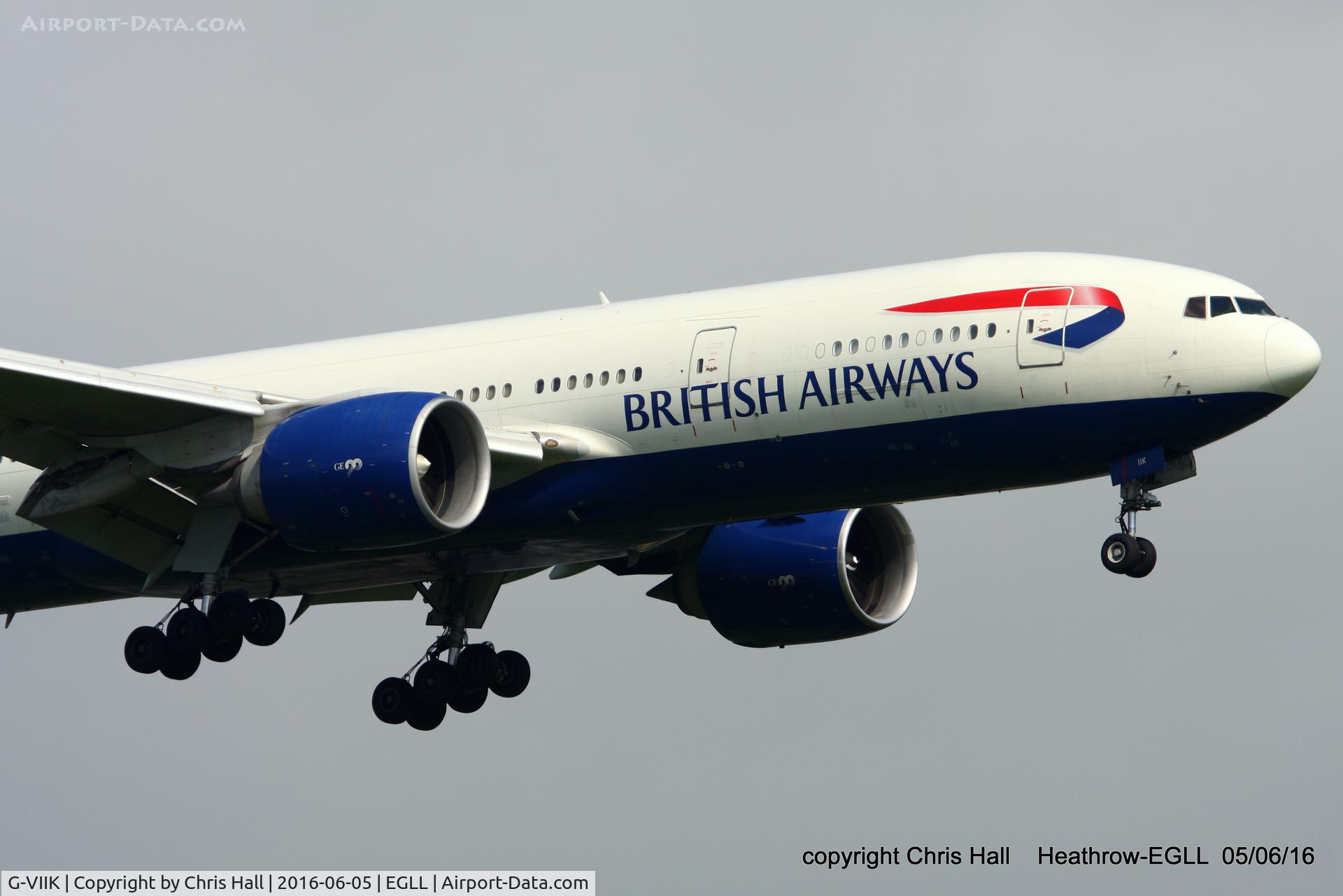 G-VIIK, 1998 Boeing 777-236/ER C/N 28840, British Airways