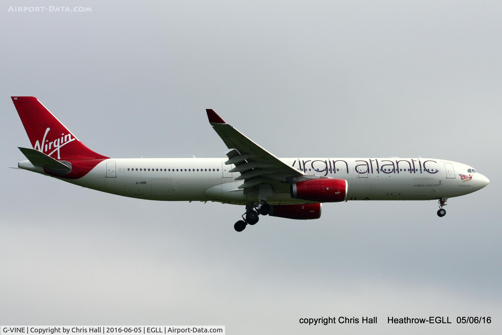 G-VINE, 2011 Airbus A330-343X C/N 1231, Virgin Atlantic