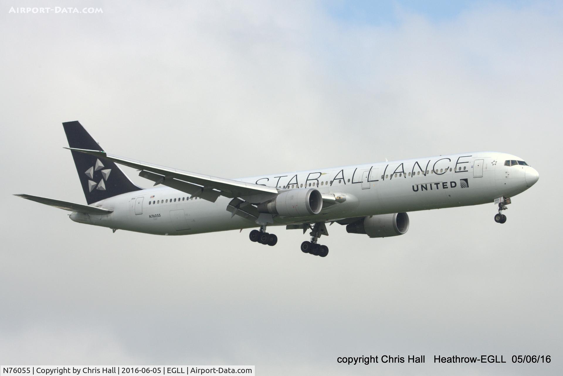 N76055, 2001 Boeing 767-424/ER C/N 29450, United