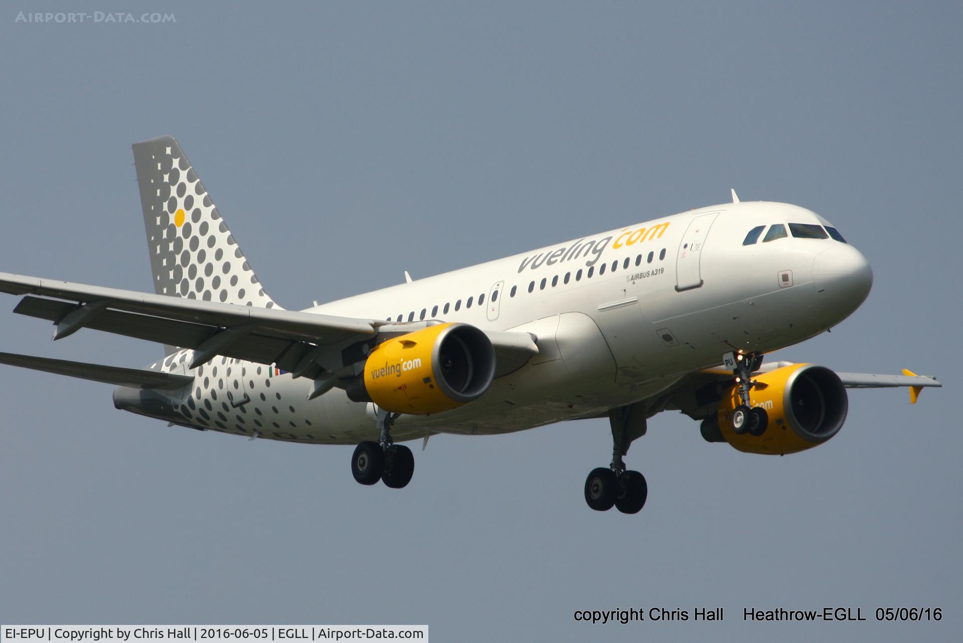 EI-EPU, 2007 Airbus A319-111 C/N 3102, Vueling