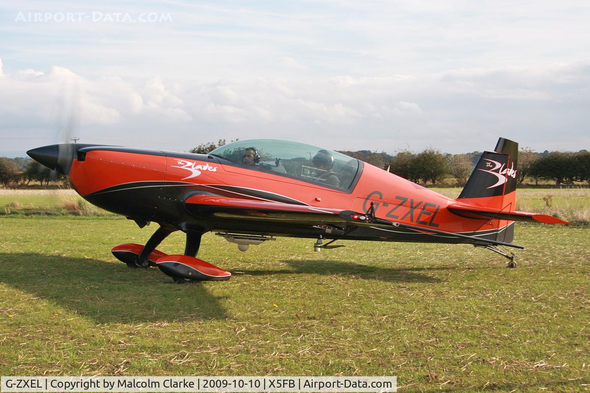 G-ZXEL, 2006 Extra EA-300L C/N 1224, Extra EA-300L, Fishfield Airfield UK, October 10th 2009.
