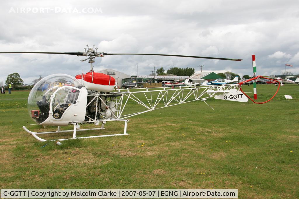 G-GGTT, 1970 Agusta AB-47G-4A C/N 2538, Agusta Bell 47G-4A. At Bagby Airfield's May Fly-In, May 7th 2007.