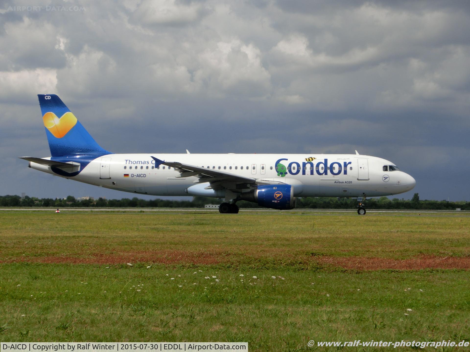 D-AICD, 1998 Airbus A320-212 C/N 0884, Airbus A320-212 - DE CFG Condor 'Janosch' livery - 884 - D-AICD - 30.07.2015 - DUS