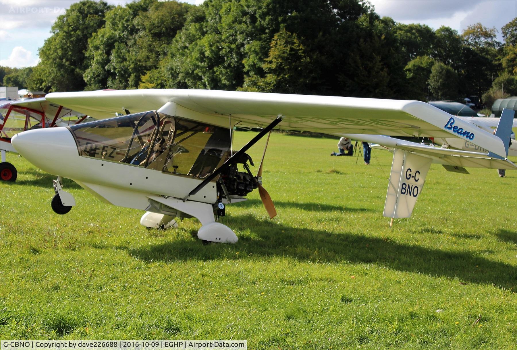 G-CBNO, 2002 CFM Streak Shadow C/N PFA 206-13809, G CBNO at the Popham end of season flyin EGHP