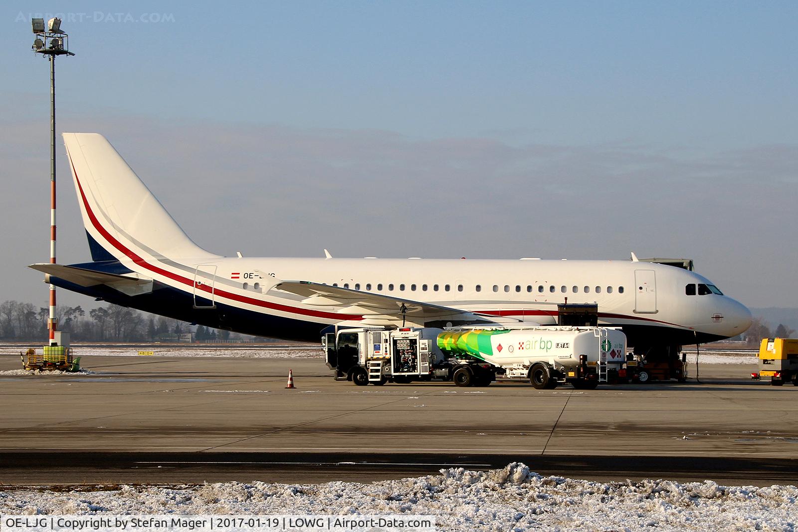 OE-LJG, 2010 Airbus ACJ319 (A319-115/CJ) C/N 4353, MJet A319CJ