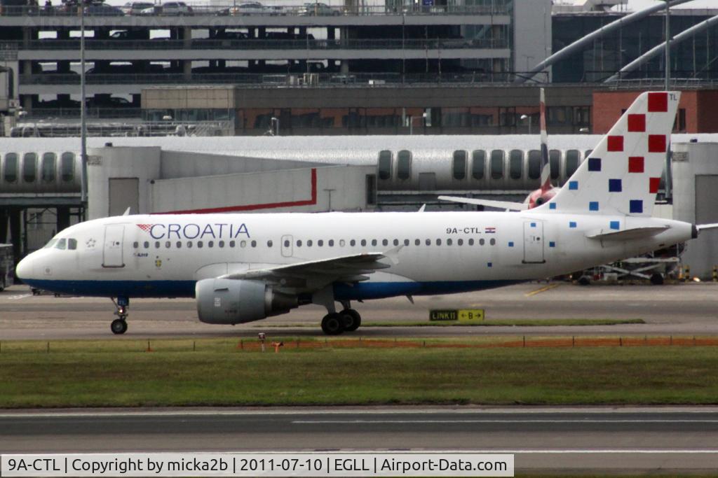9A-CTL, 2000 Airbus A319-112 C/N 1252, Taxiing