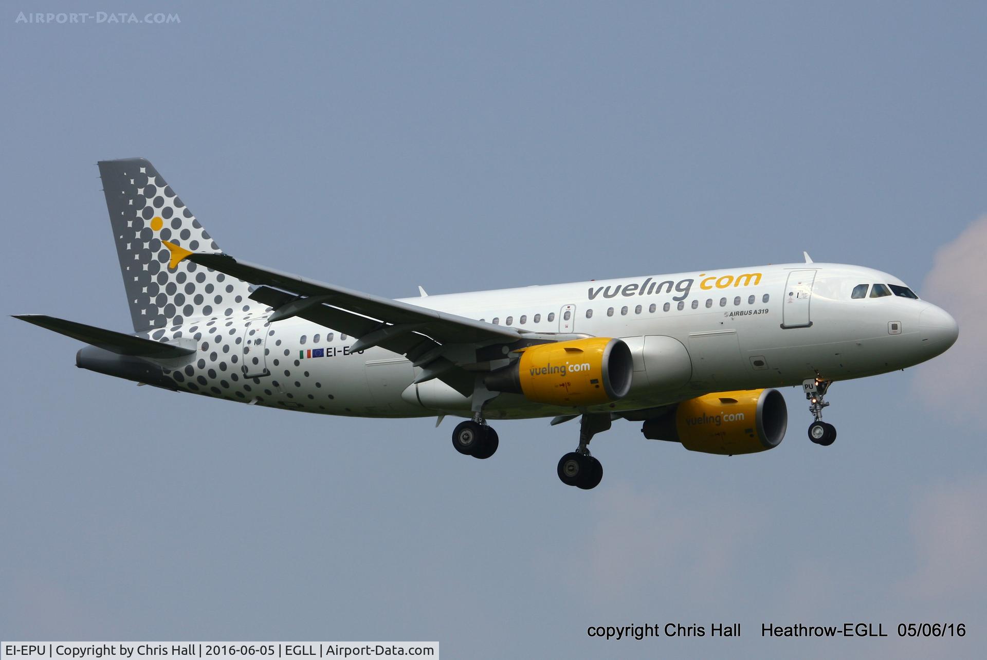 EI-EPU, 2007 Airbus A319-111 C/N 3102, Vueling