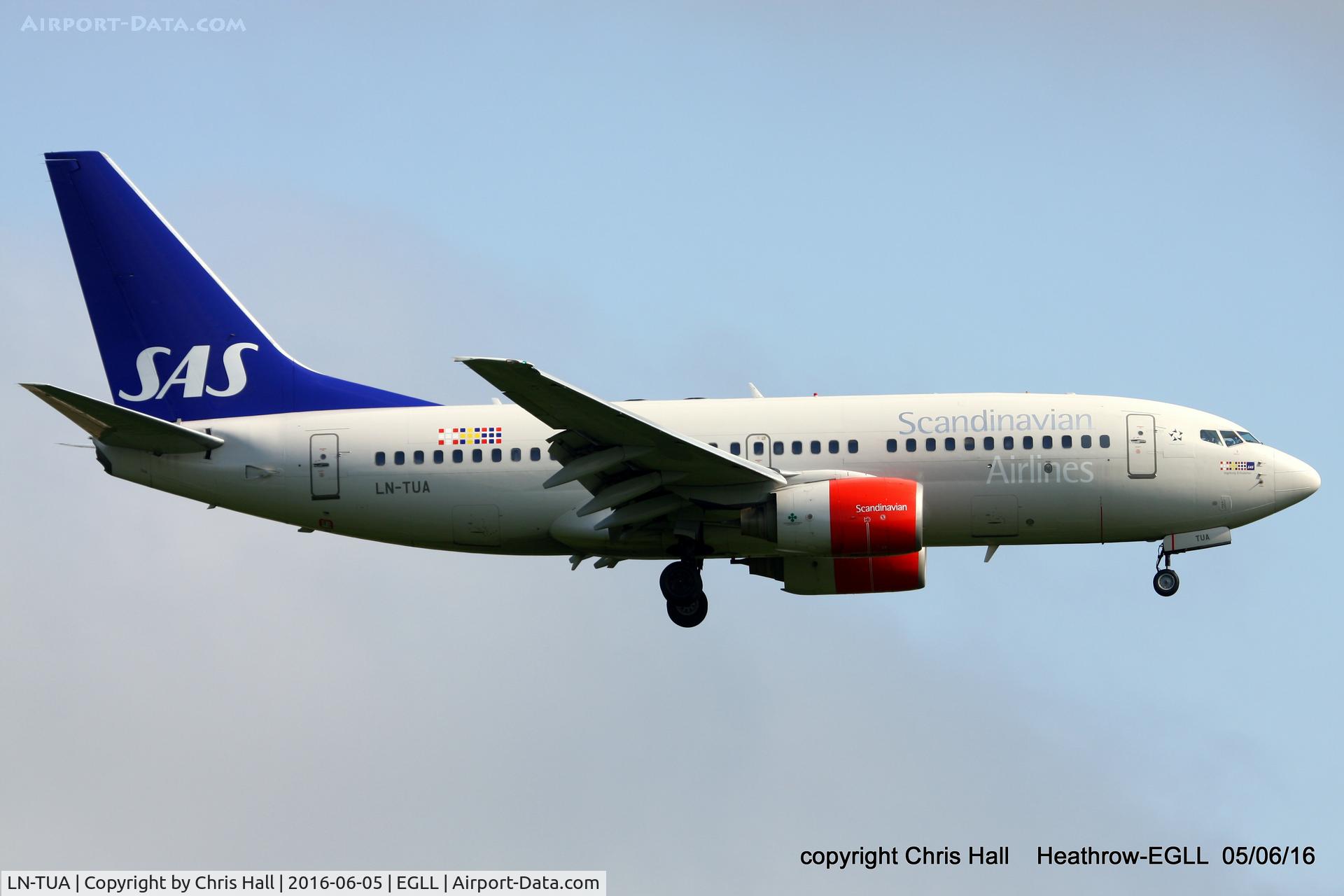 LN-TUA, 1998 Boeing 737-705 C/N 28211, SAS Scandinavian Airlines