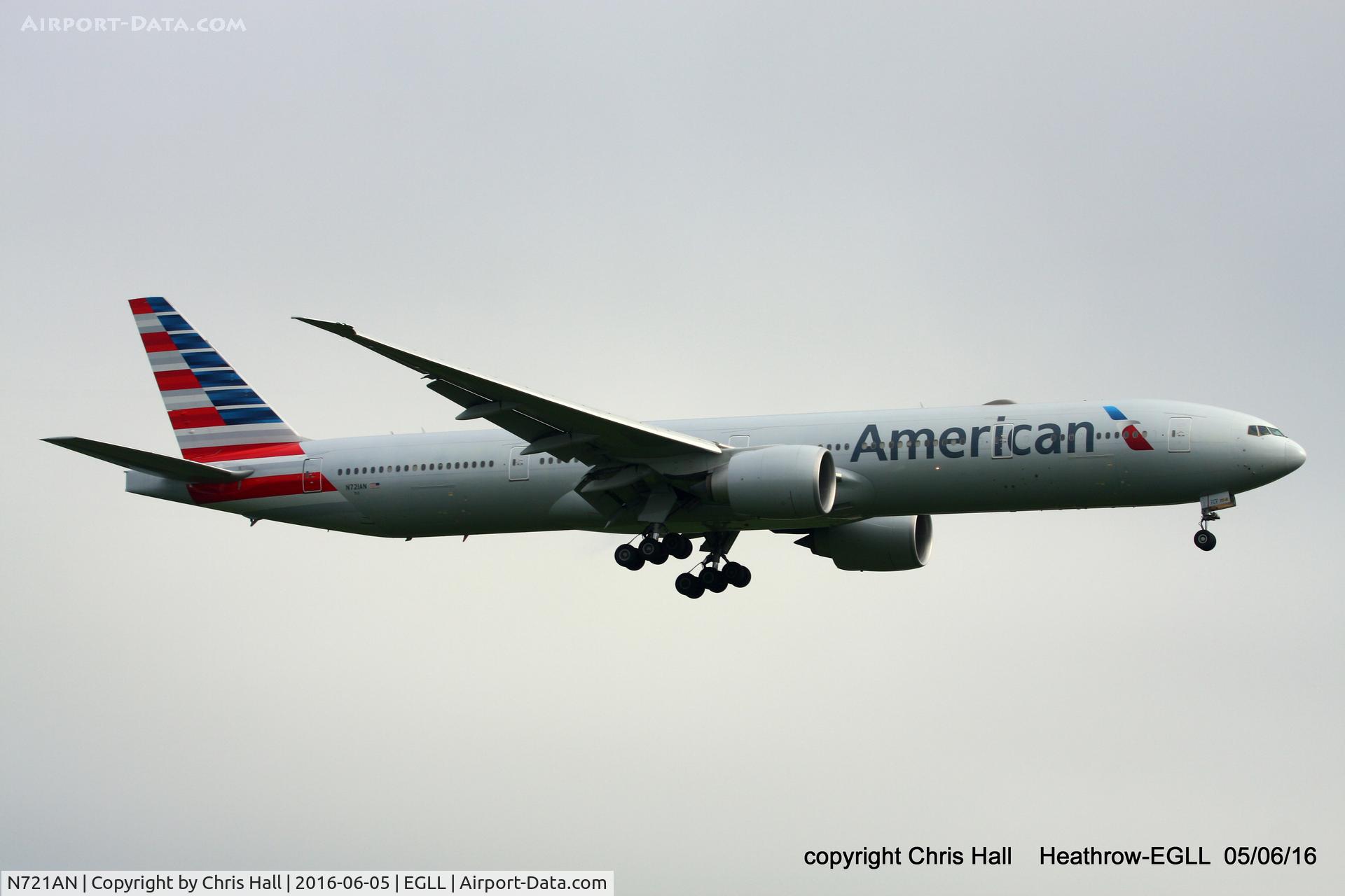 N721AN, 2013 Boeing 777-323/ER C/N 31546, American Airlines