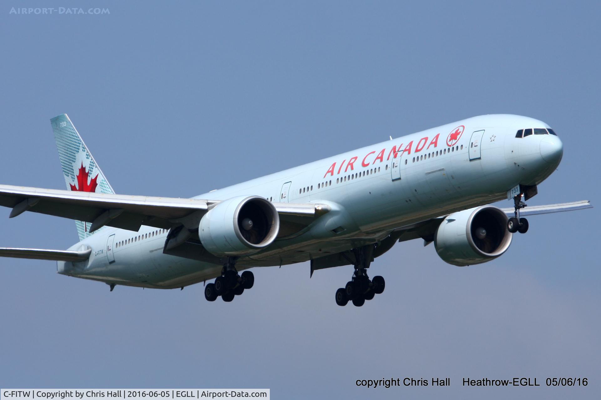 C-FITW, 2007 Boeing 777-333/ER C/N 35298, Air Canada
