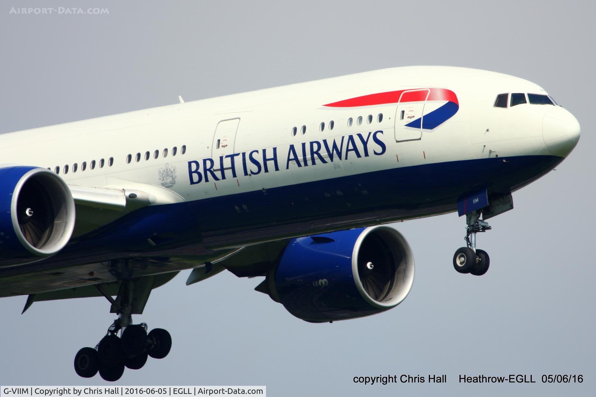 G-VIIM, 1998 Boeing 777-236/ER C/N 28841, British Airways
