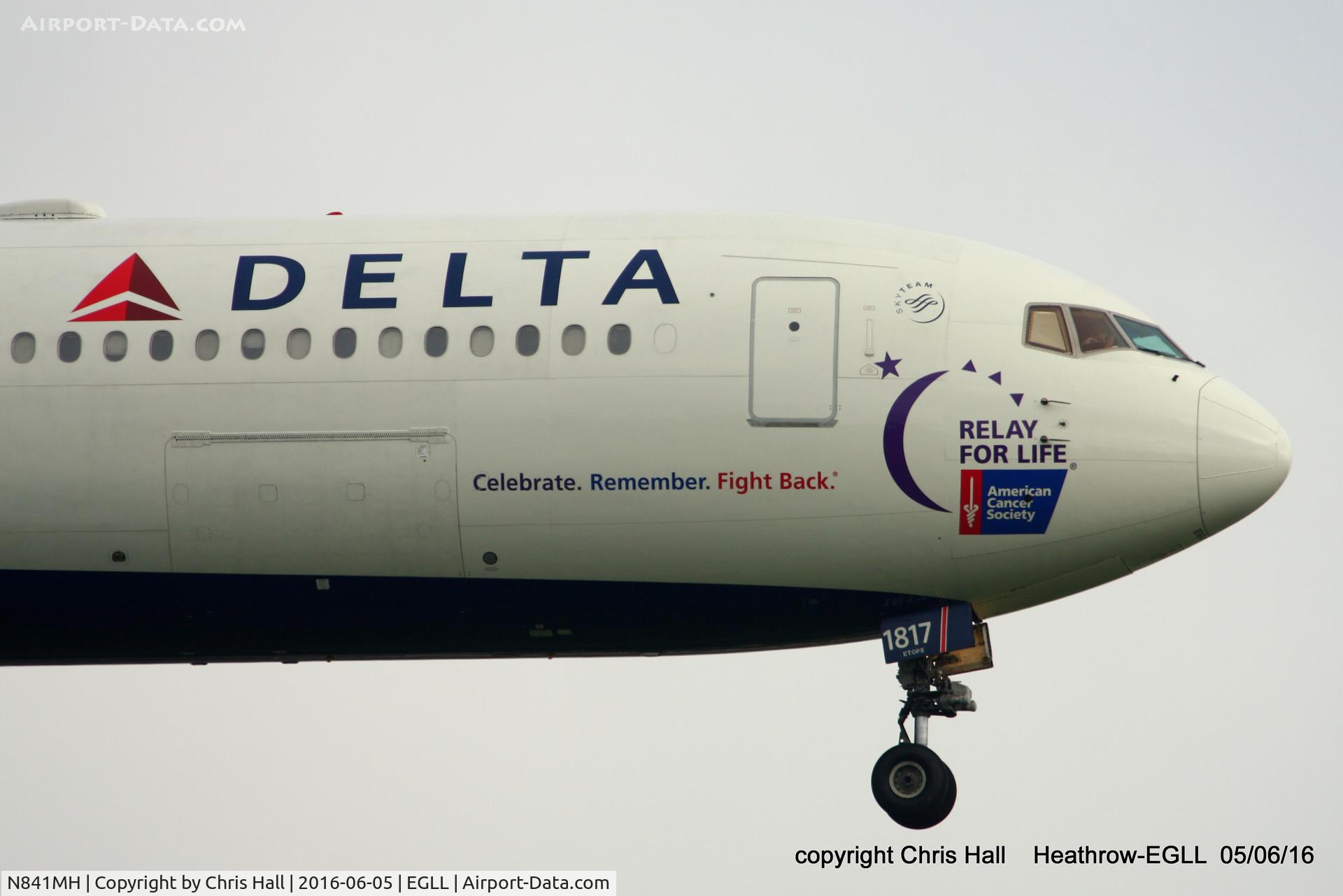 N841MH, 2001 Boeing 767-432/ER C/N 29714, Delta