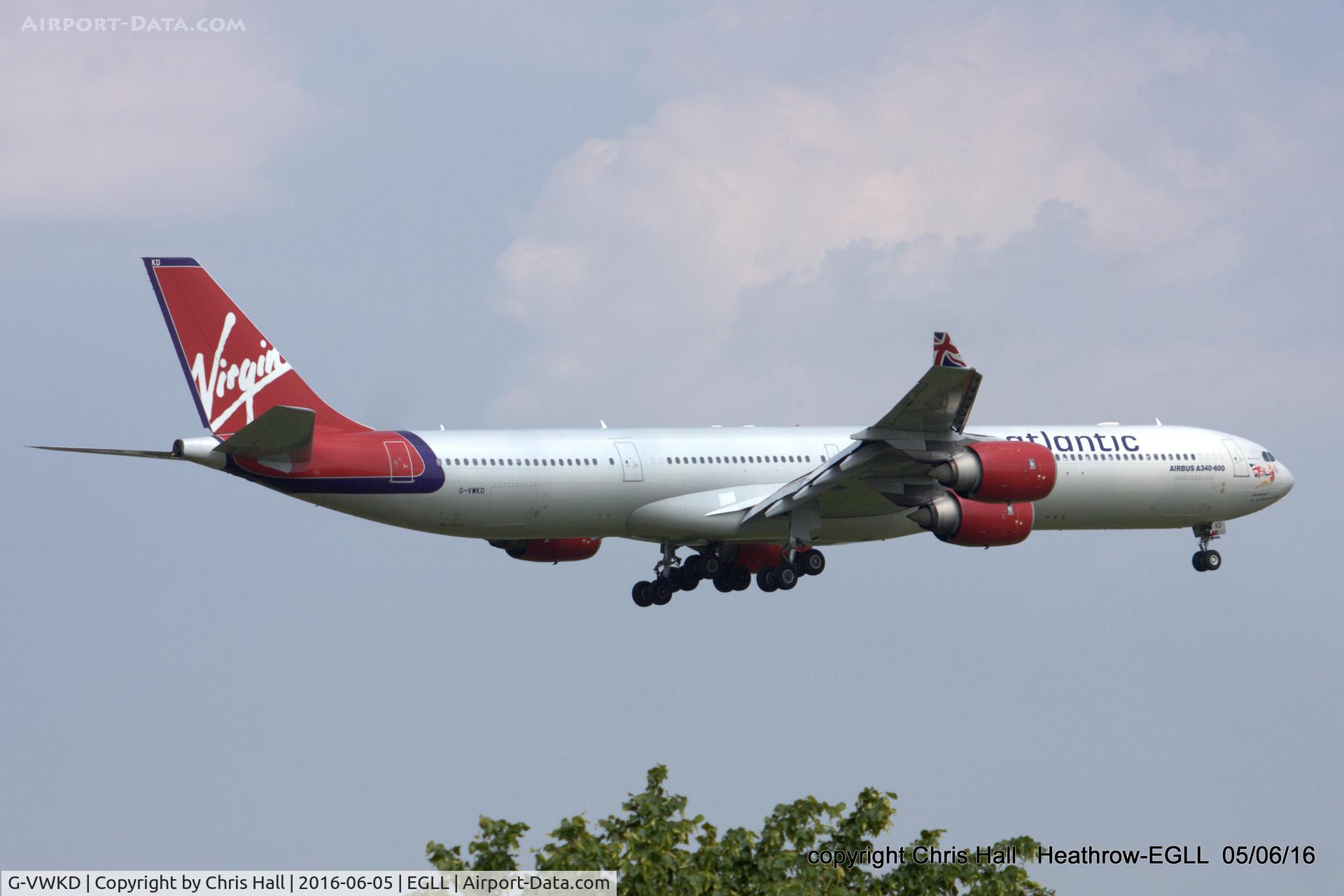 G-VWKD, 2005 Airbus A340-642 C/N 706, Virgin Atlantic