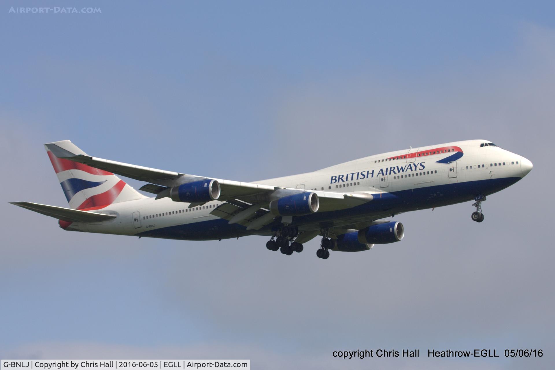 G-BNLJ, 1990 Boeing 747-436 C/N 24052, British Airways