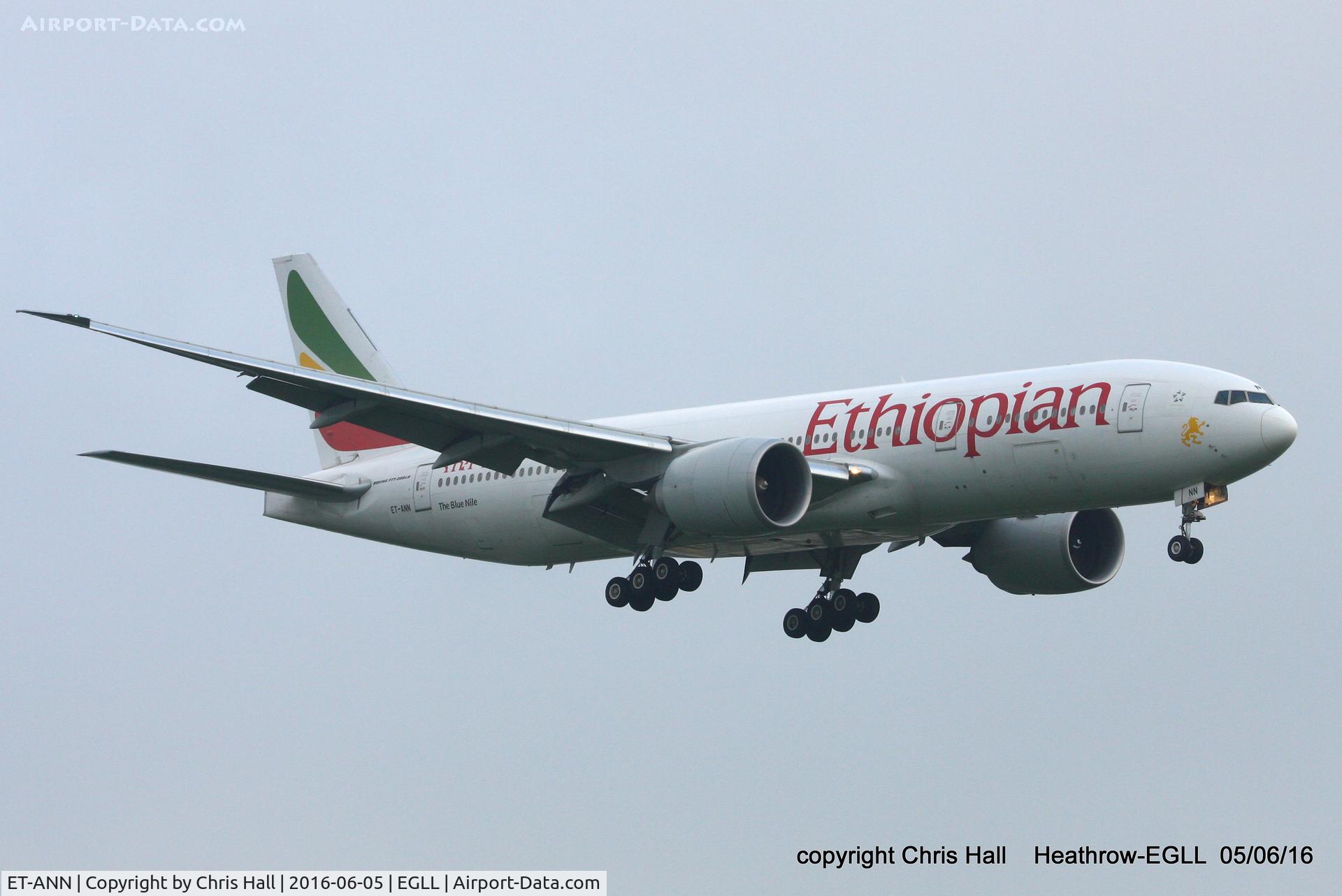 ET-ANN, 2010 Boeing 777-260/LR C/N 40770, Ethiopian Airlines