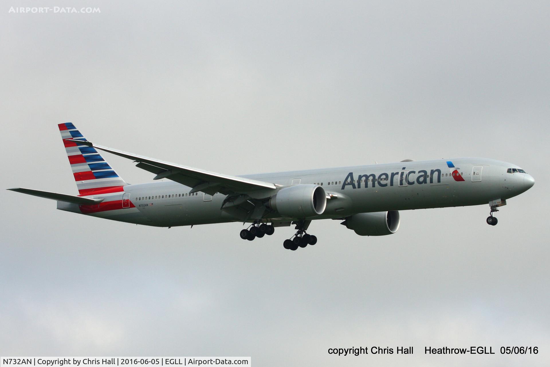 N732AN, 2014 Boeing 777-323/ER C/N 31549, American Airlines