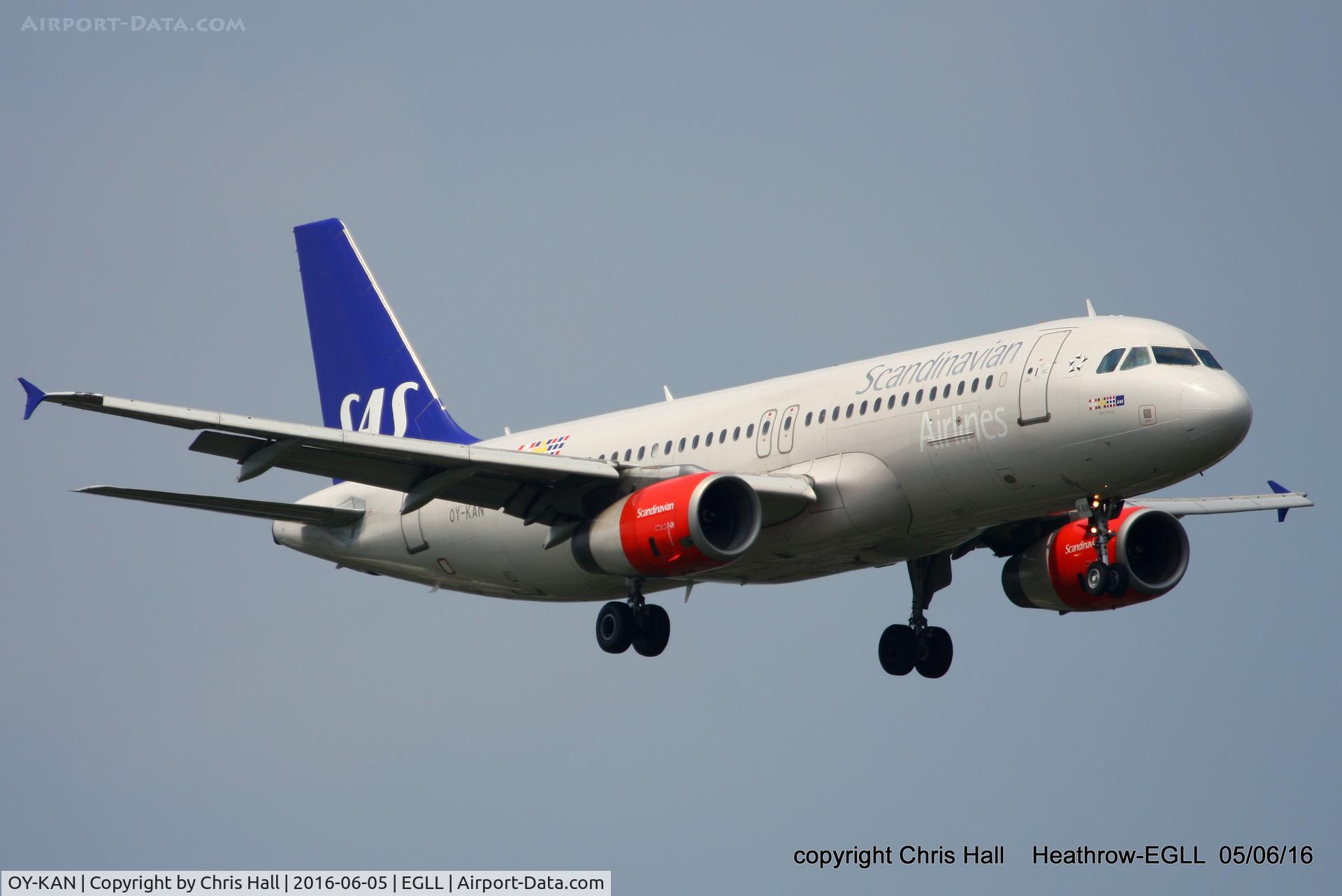 OY-KAN, 2006 Airbus A320-232 C/N 2958, SAS Scandinavian Airlines