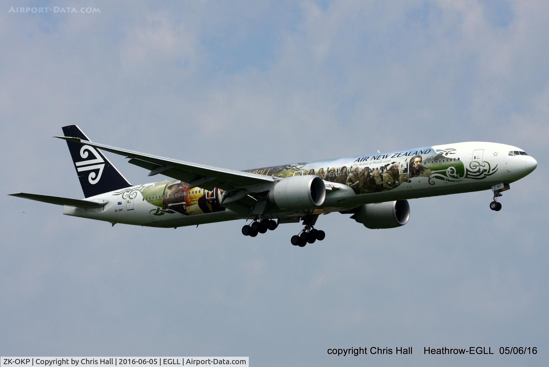 ZK-OKP, 2011 Boeing 777-306/ER C/N 39041, Air New Zealand
