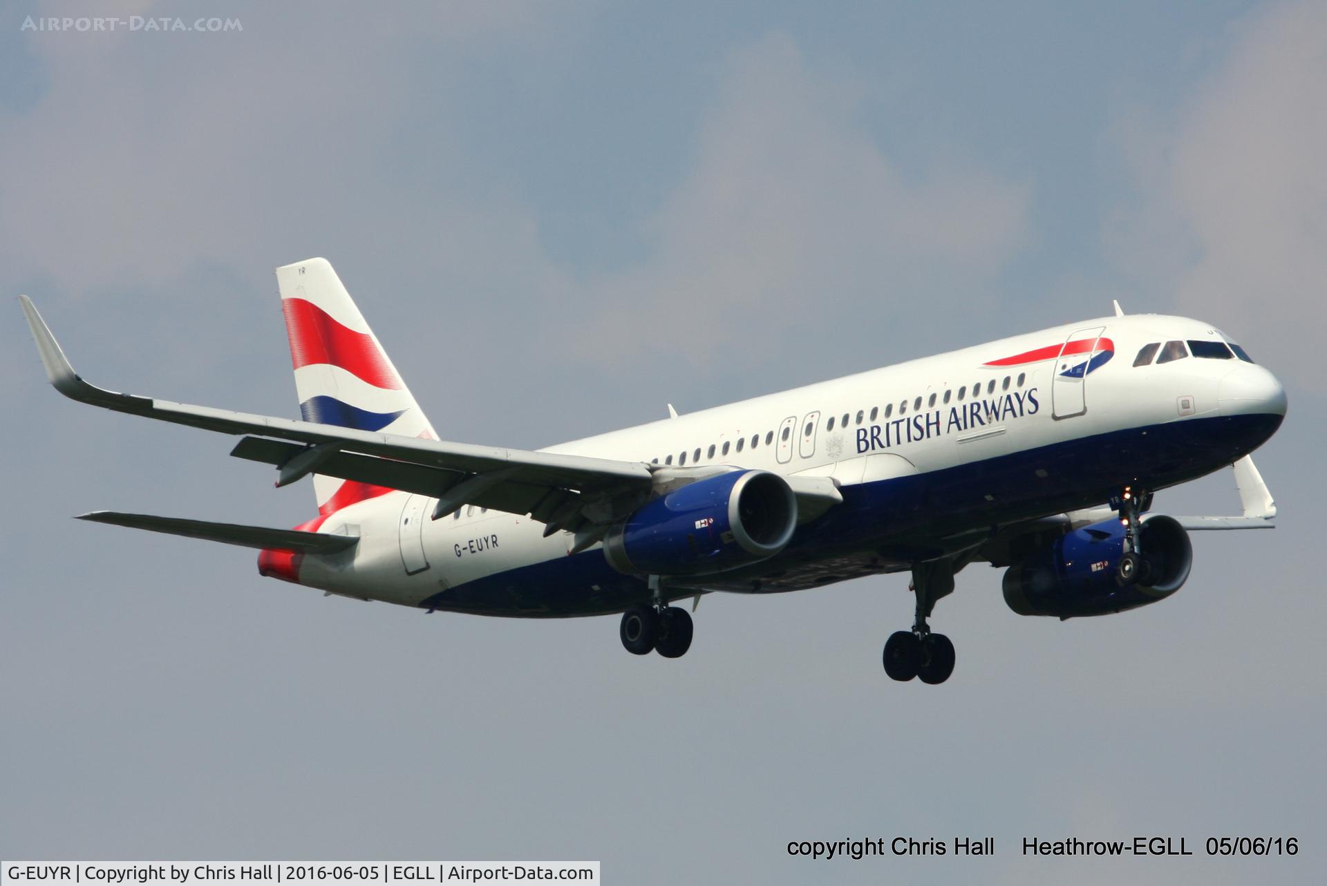 G-EUYR, 2013 Airbus A320-232 C/N 5856, British Airways