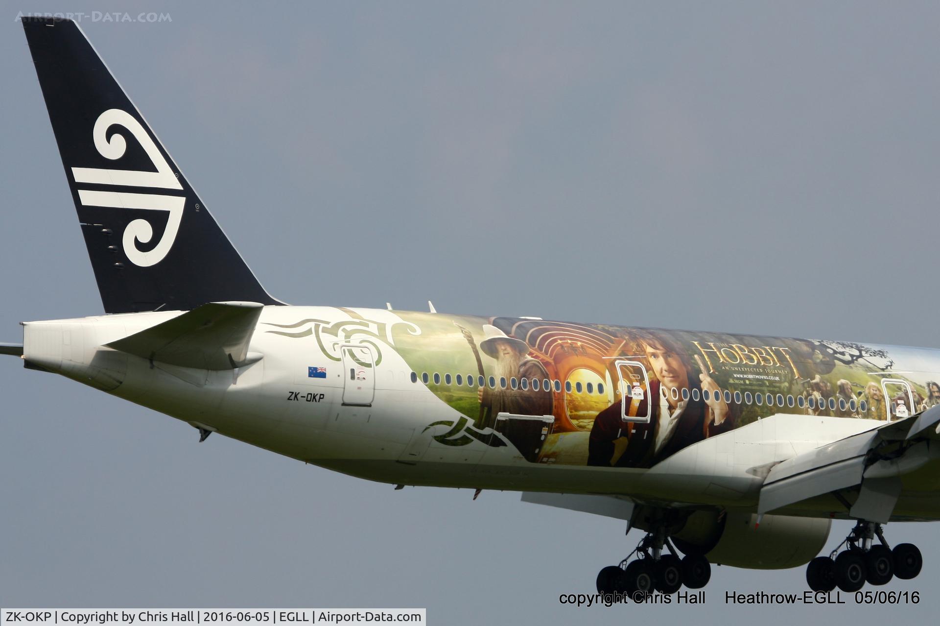 ZK-OKP, 2011 Boeing 777-306/ER C/N 39041, Air New Zealand