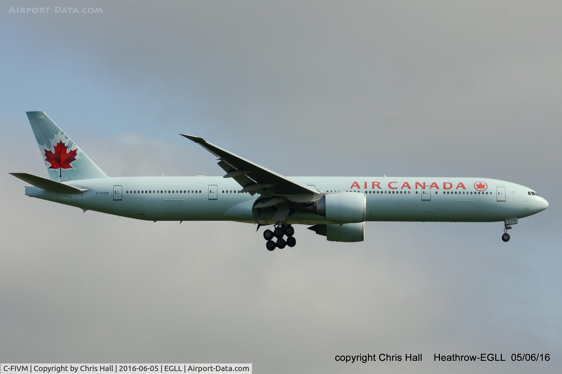 C-FIVM, 2008 Boeing 777-333/ER C/N 35251, Air Canada