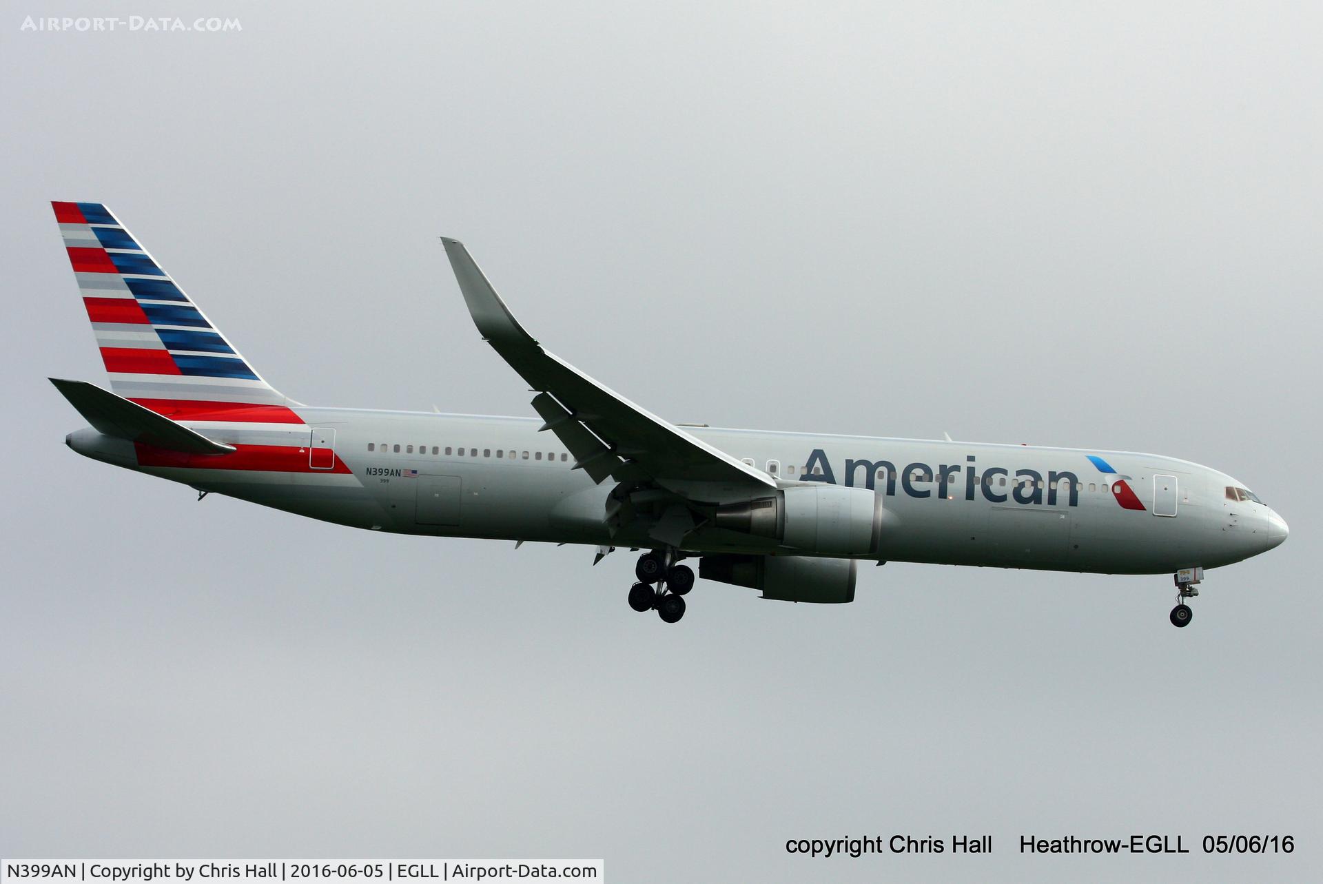 N399AN, 1999 Boeing 767-323/ER(BDSF) C/N 29606, American Airlines