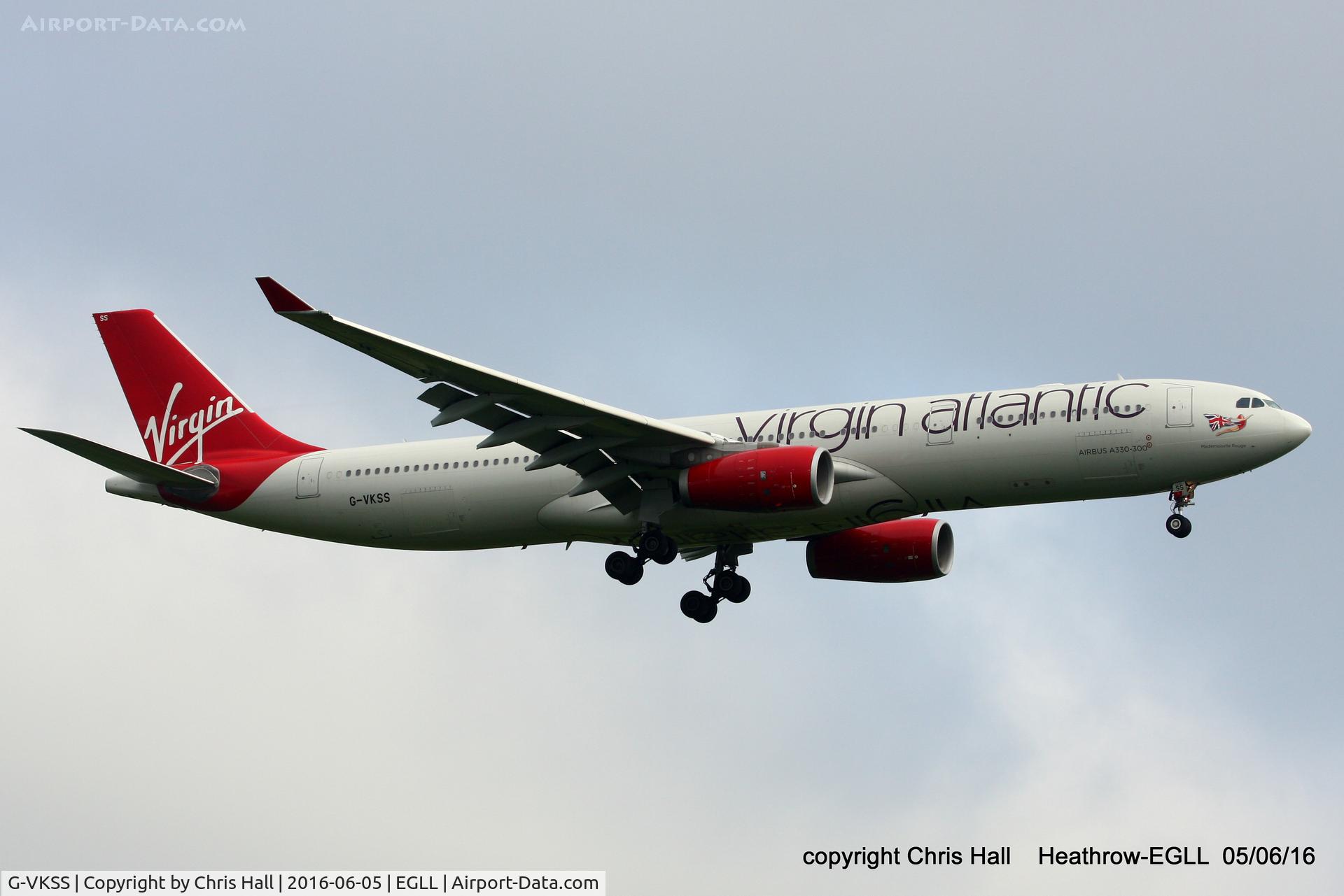 G-VKSS, 2010 Airbus A330-343X C/N 1201, Virgin Atlantic
