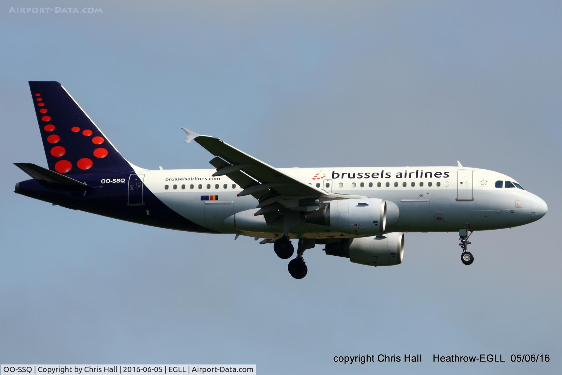 OO-SSQ, 2009 Airbus A319-112 C/N 3790, Brussels Airlines